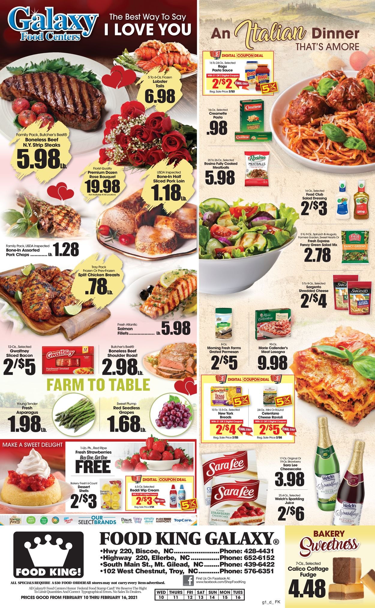 Food King Weekly Ad Circular - valid 02/10-02/16/2021