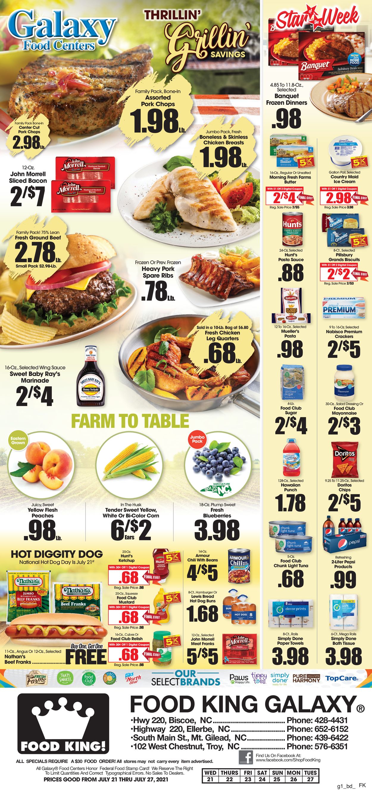 Food King Weekly Ad Circular - valid 07/21-07/27/2021
