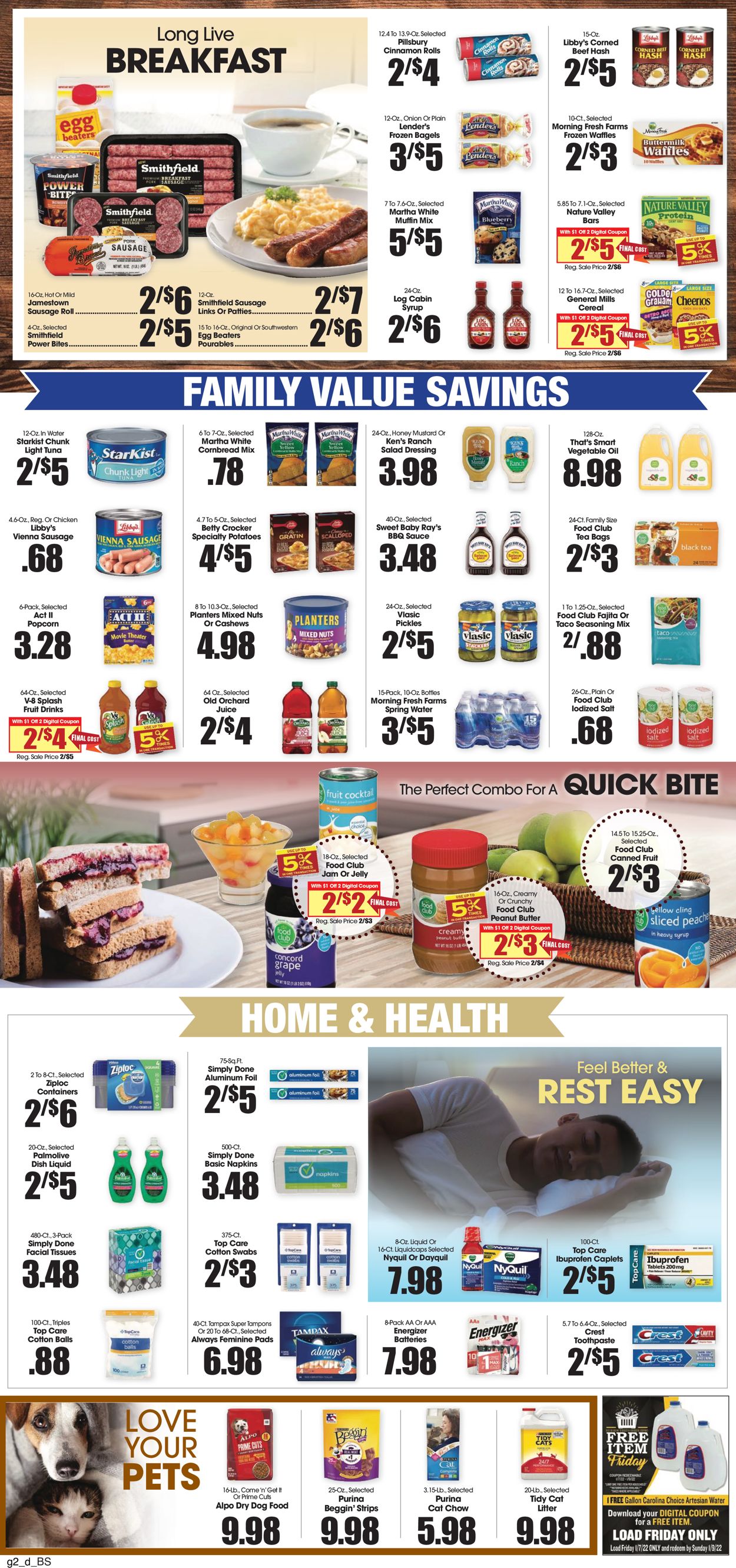 Food King Weekly Ad Circular - valid 01/05-01/11/2022 (Page 2)