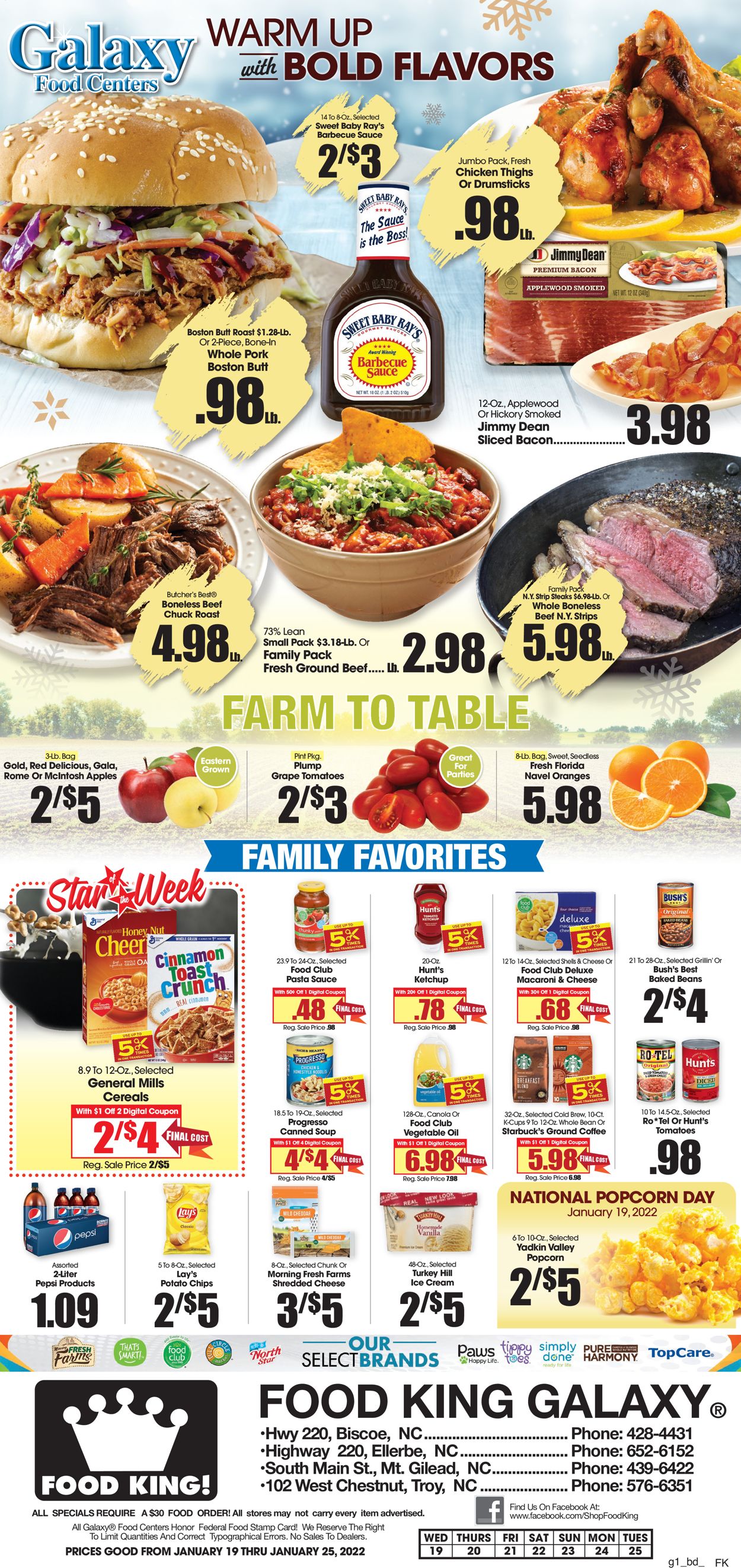 Food King Weekly Ad Circular - valid 01/19-01/25/2022