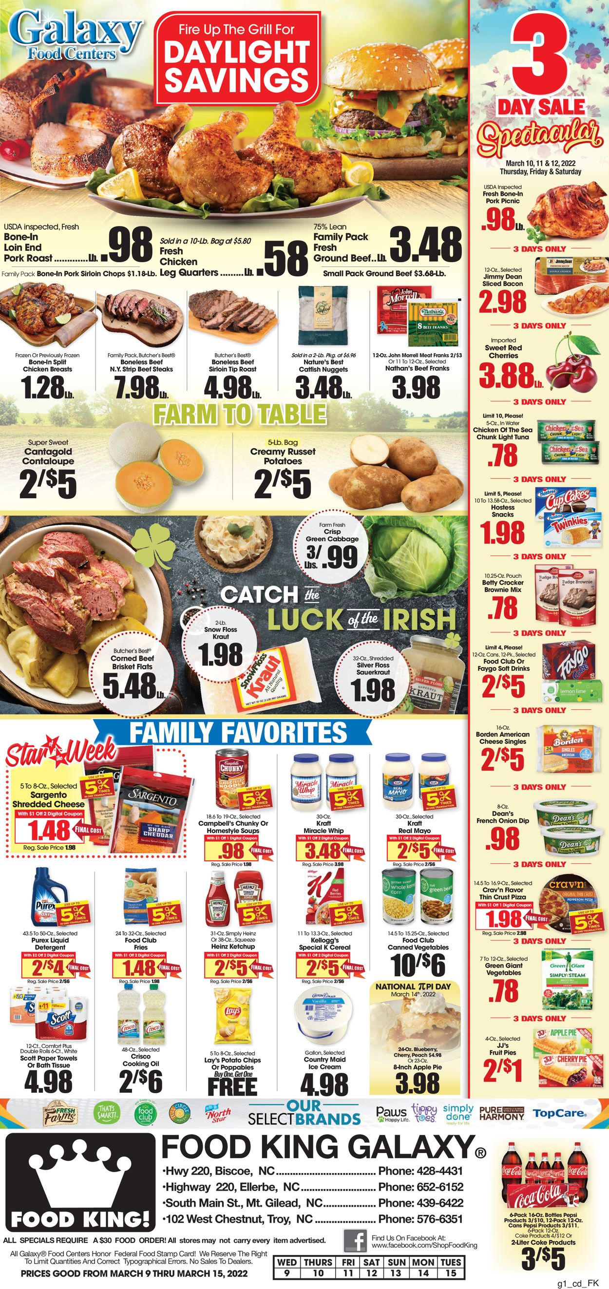 Food King Weekly Ad Circular - valid 03/09-03/15/2022