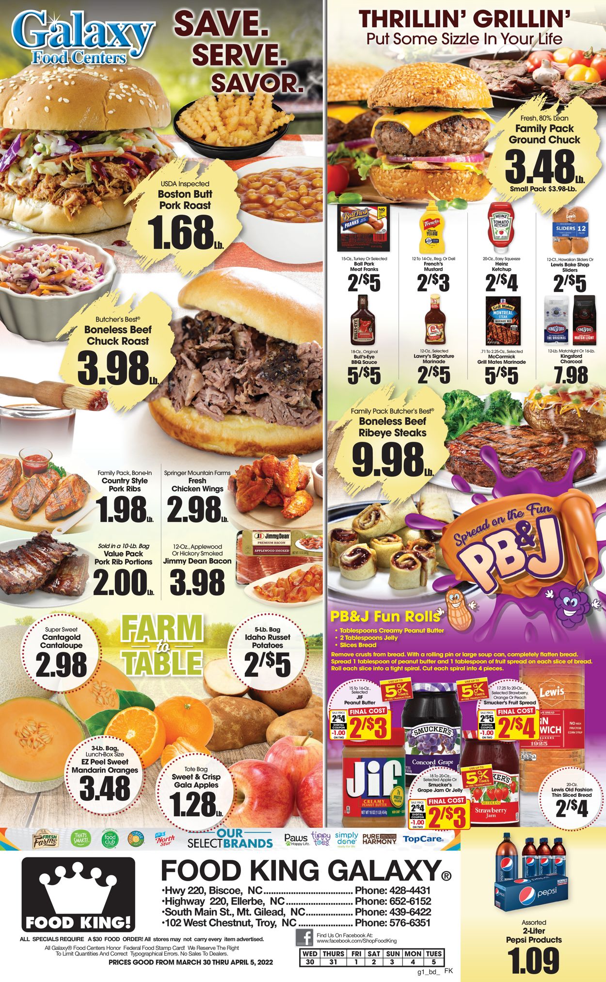 Food King Weekly Ad Circular - valid 03/30-04/05/2022