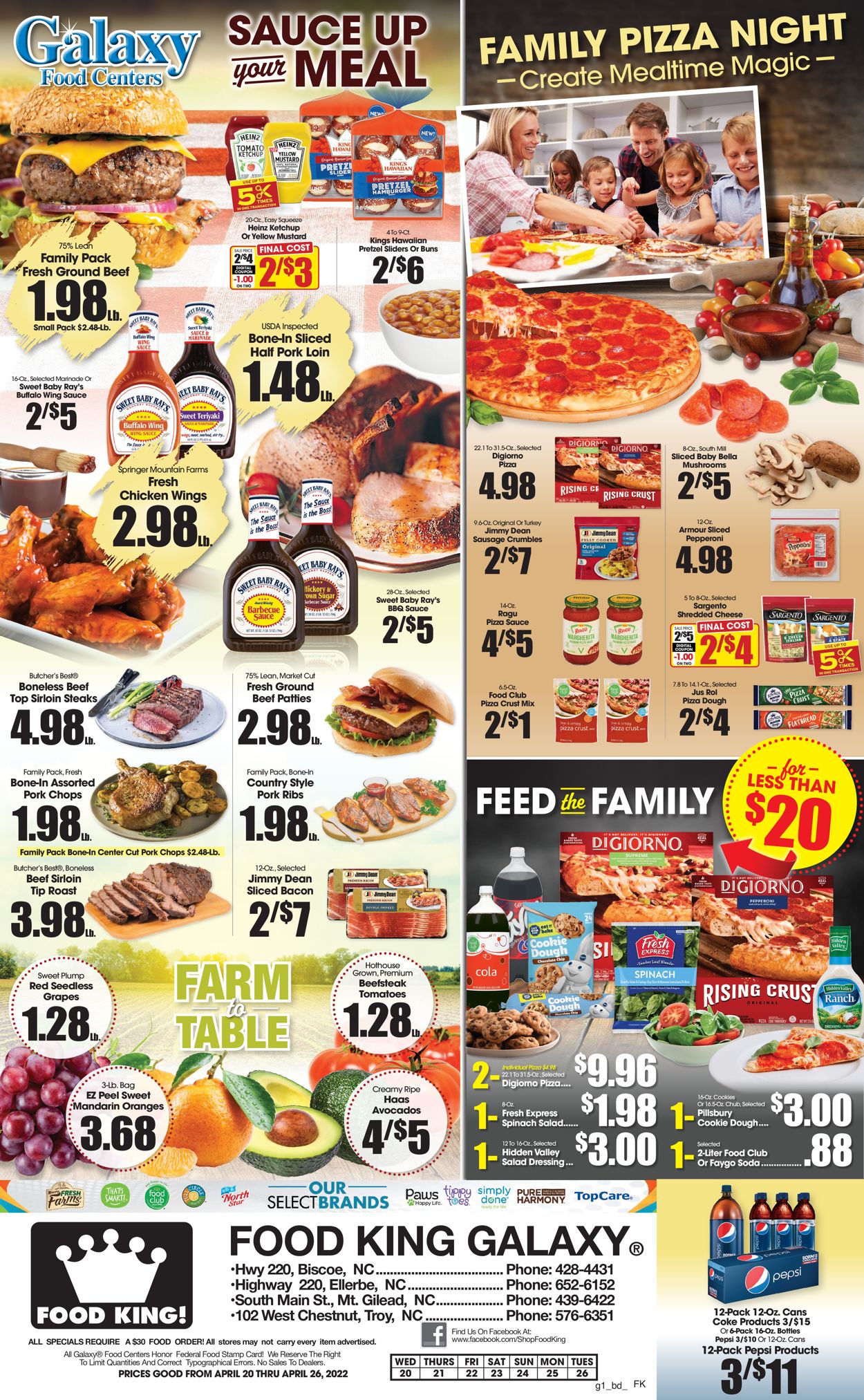 Food King Weekly Ad Circular - valid 04/20-04/26/2022