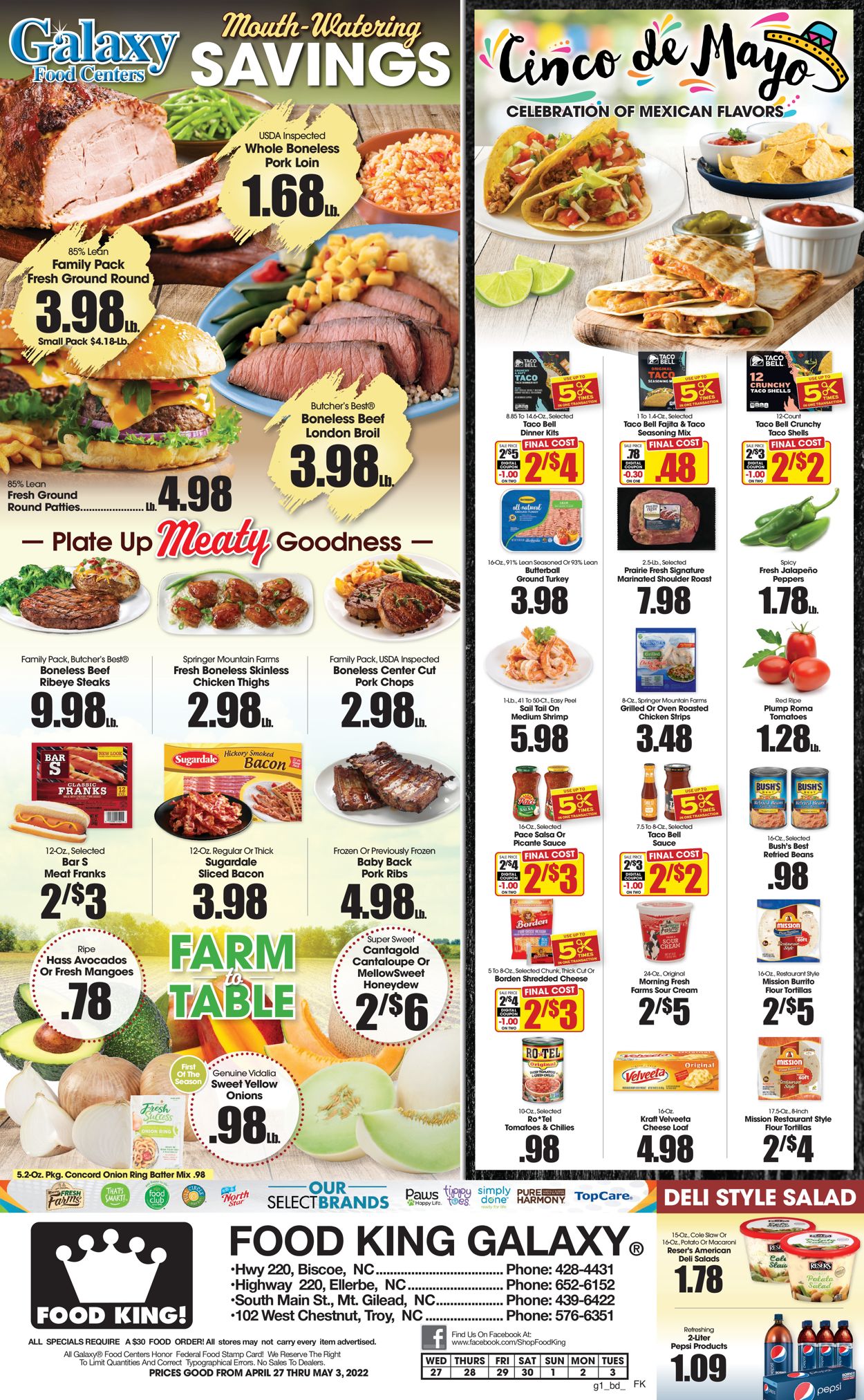 Food King Weekly Ad Circular - valid 04/27-05/03/2022