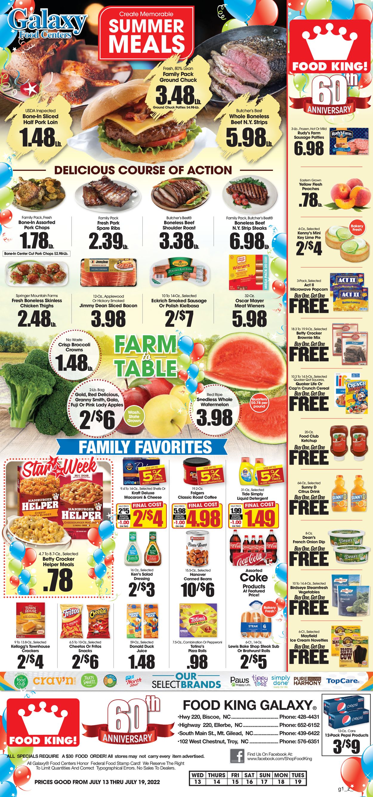 Food King Weekly Ad Circular - valid 07/13-07/19/2022