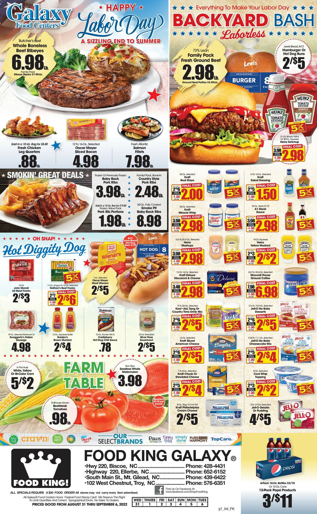 Food King Weekly Ad Circular - valid 08/31-09/06/2022