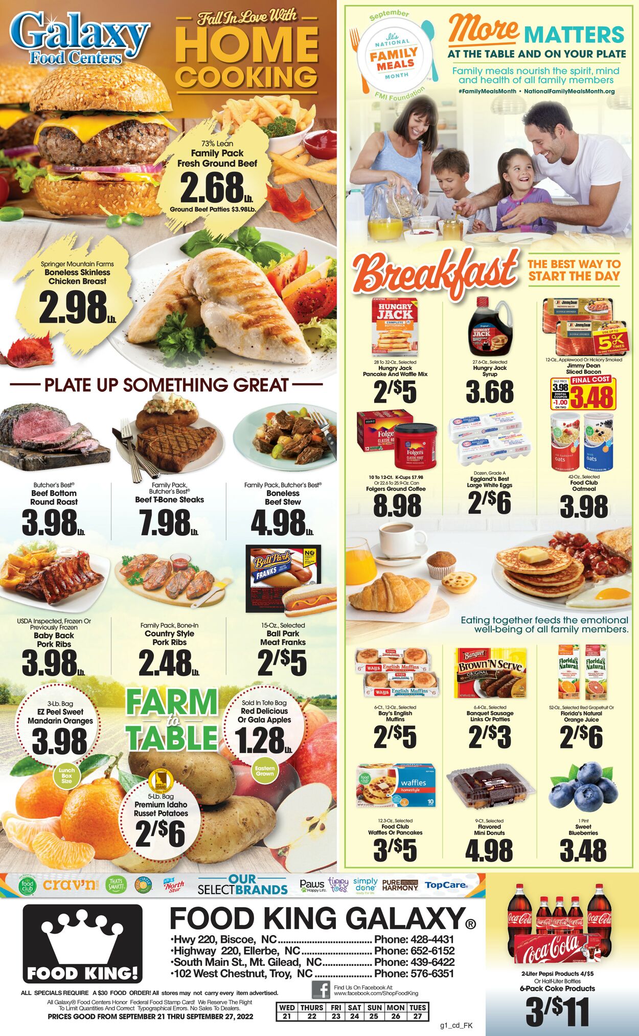 Food King Weekly Ad Circular - valid 09/21-09/27/2022