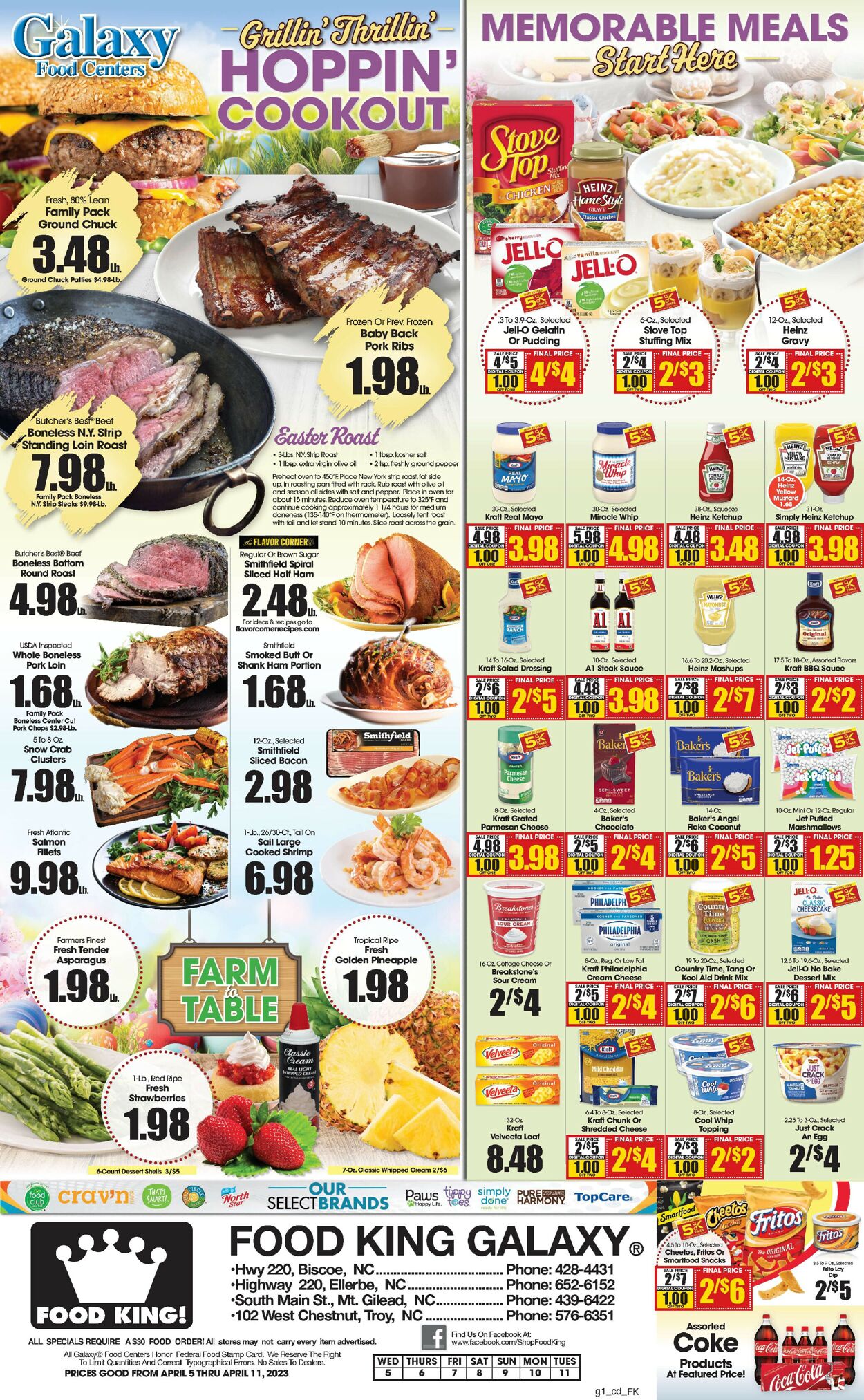 Food King Weekly Ad Circular - valid 04/05-04/11/2023