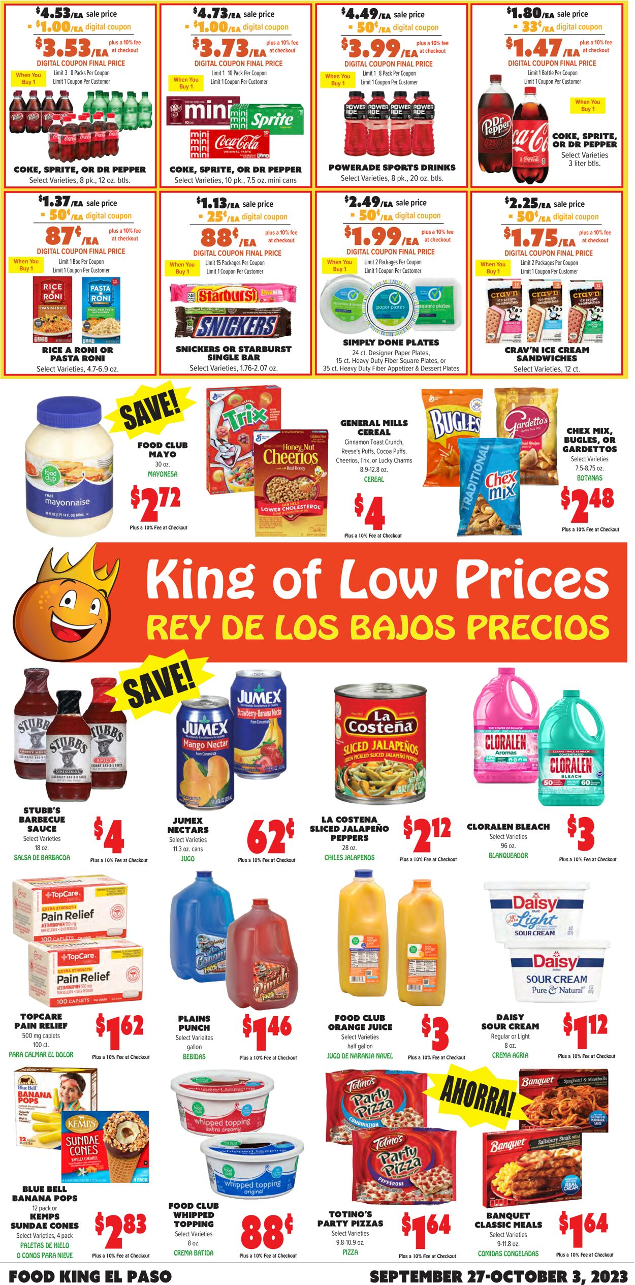 Food King Weekly Ad Circular - valid 09/27-10/03/2023 (Page 3)