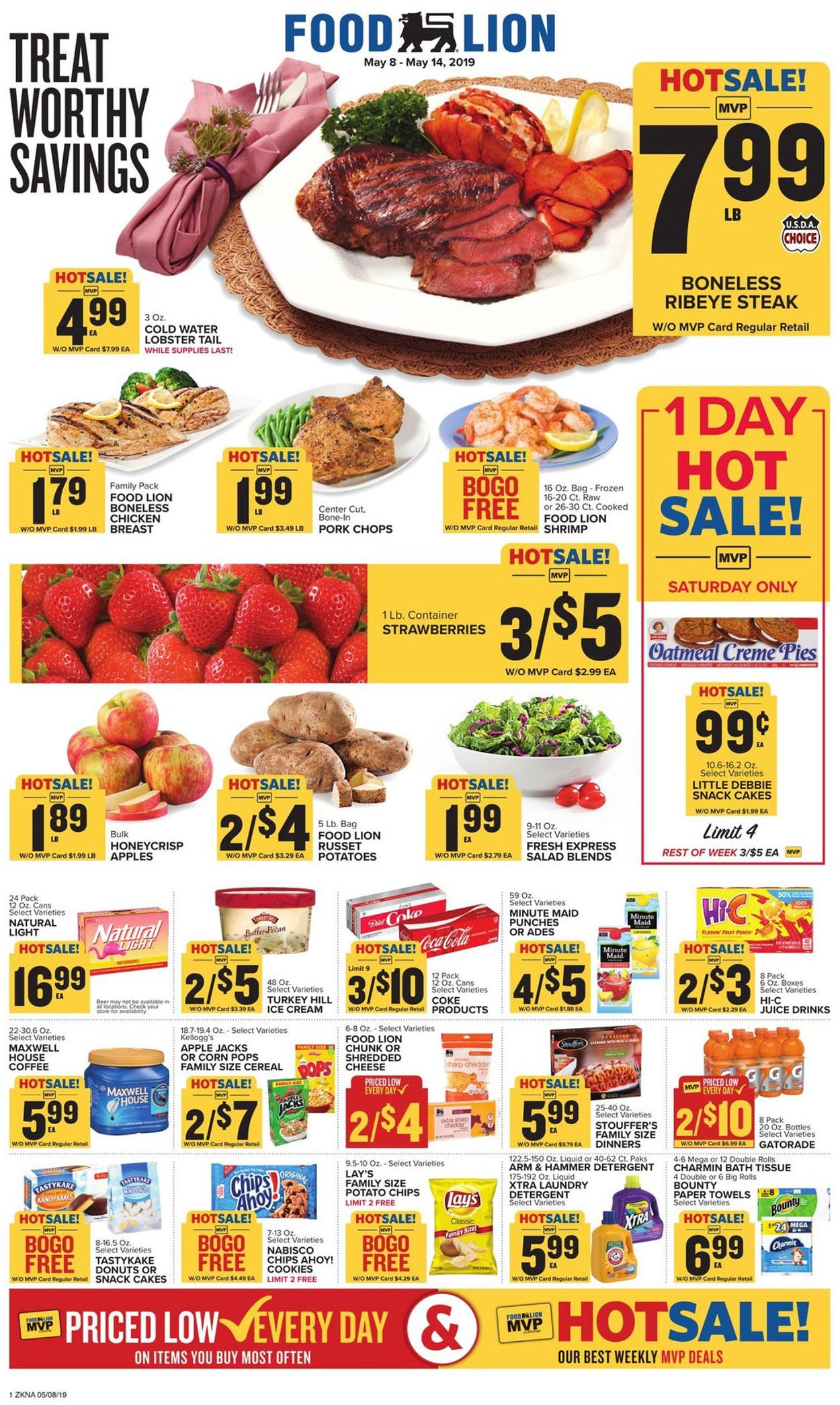 Food Lion Weekly Ad Circular - valid 05/08-05/14/2019
