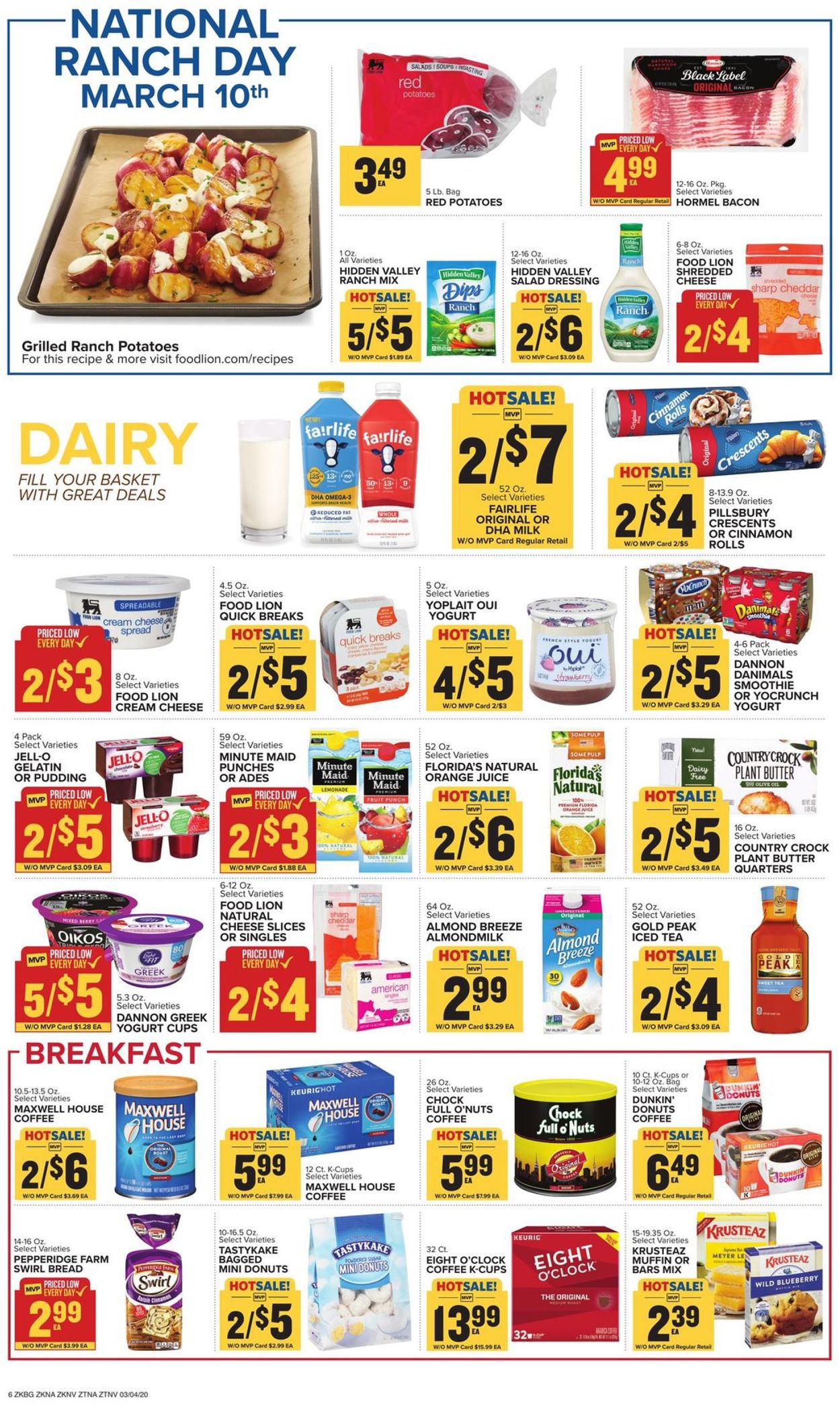 Food Lion Weekly Ad Circular - valid 03/04-03/10/2020 (Page 8)