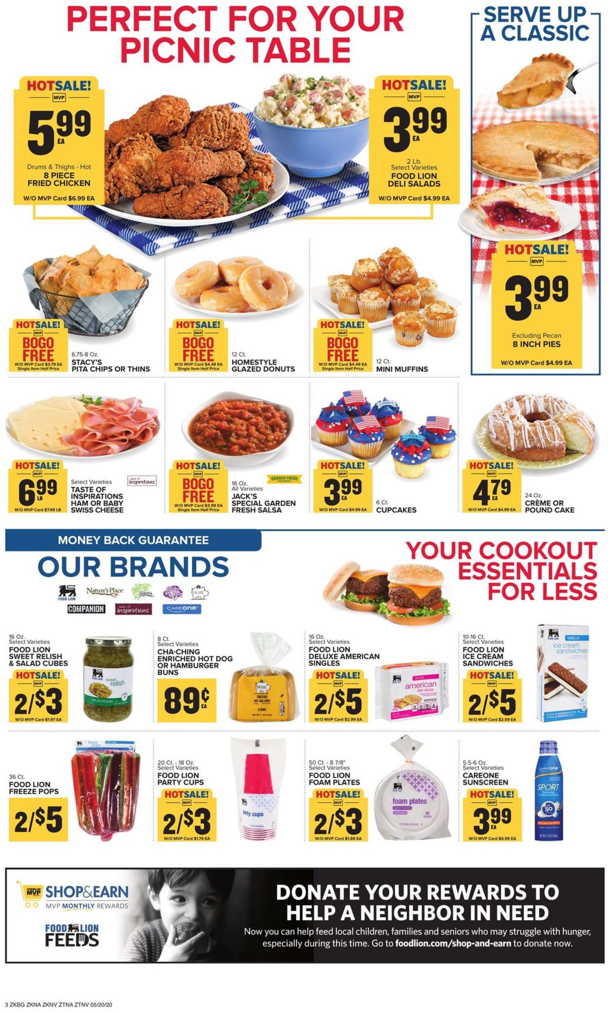 Food Lion Weekly Ad Circular - valid 05/20-05/26/2020 (Page 3)