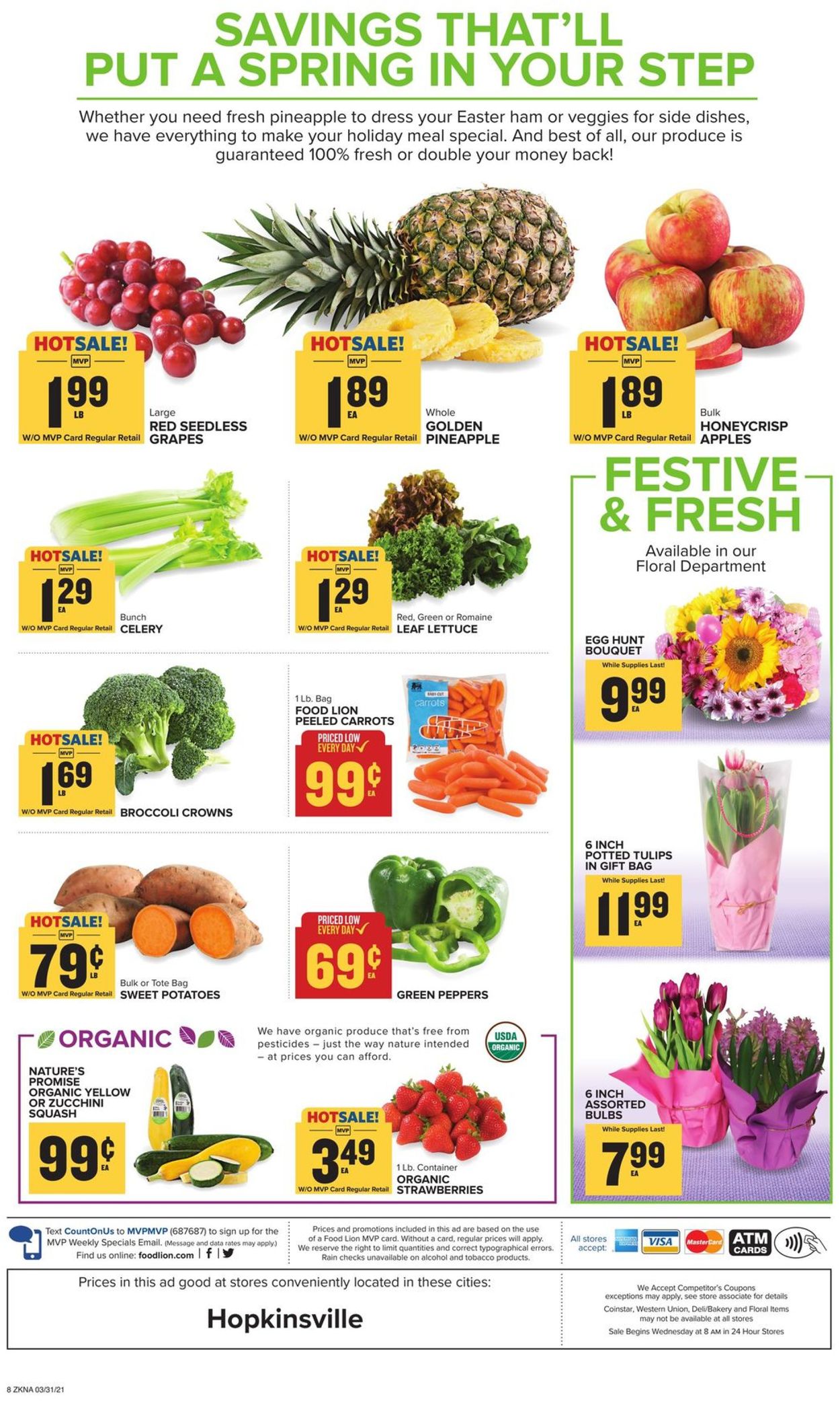 Food Lion Easter 2021 ad Weekly Ad Circular - valid 03/31-04/06/2021 (Page 12)