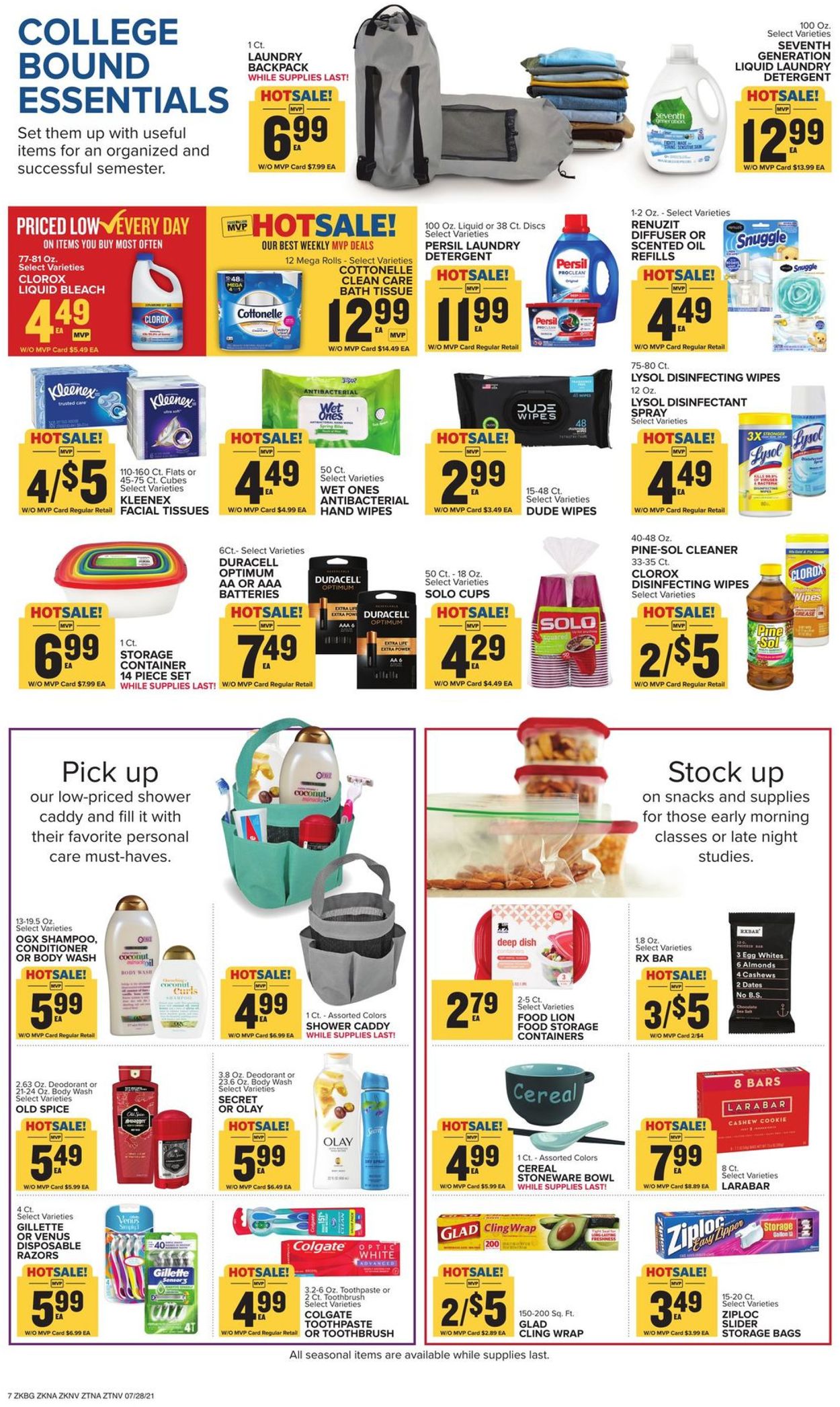 Food Lion Weekly Ad Circular - valid 07/28-08/03/2021 (Page 9)