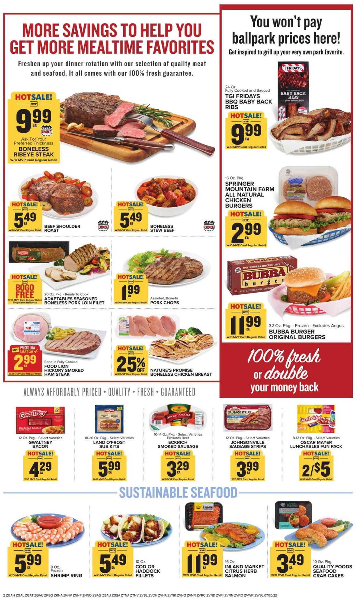Food Lion Weekly Ad Circular - valid 07/20-07/26/2022 (Page 2)