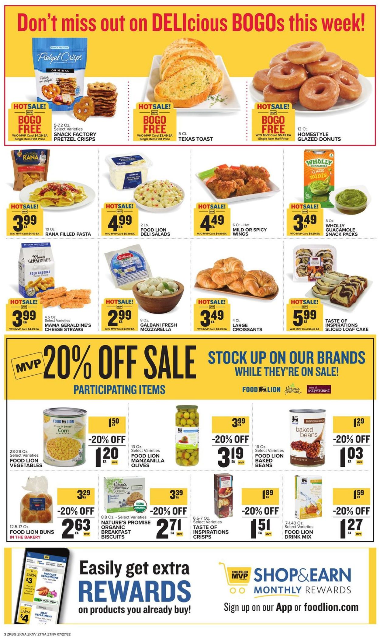 Food Lion Weekly Ad Circular - valid 07/27-08/02/2022 (Page 4)