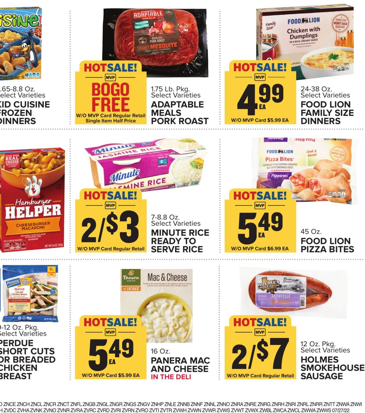 Food Lion Weekly Ad Circular - valid 07/27-08/02/2022 (Page 20)