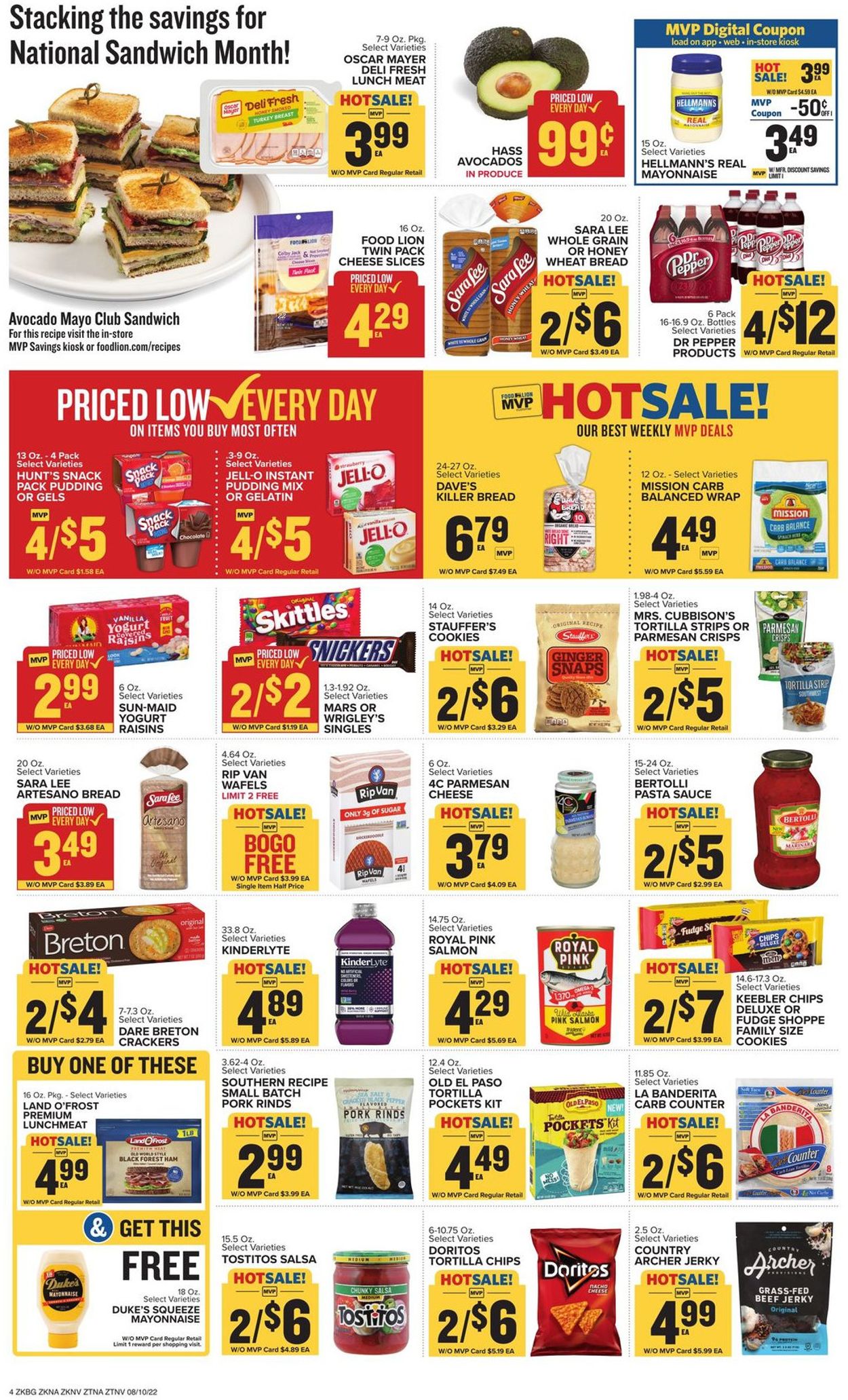 Food Lion Weekly Ad Circular - valid 08/10-08/16/2022 (Page 6)
