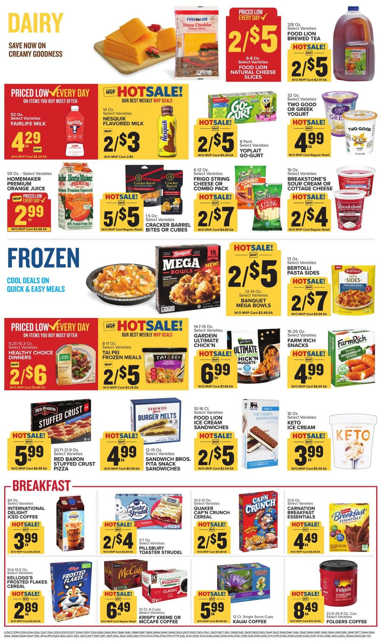 Food Lion Weekly Ad Circular - valid 08/17-08/23/2022 (Page 9)