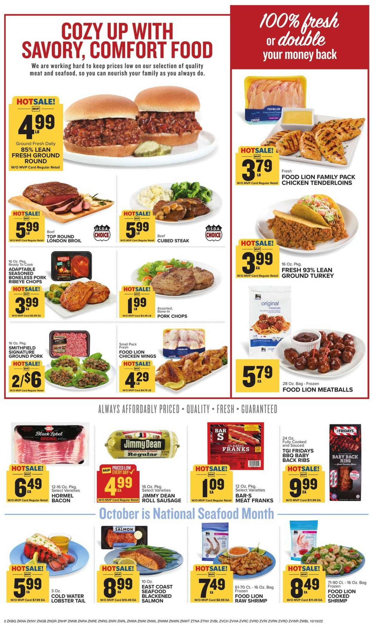 Food Lion Weekly Ad Circular - valid 10/19-10/25/2022 (Page 3)