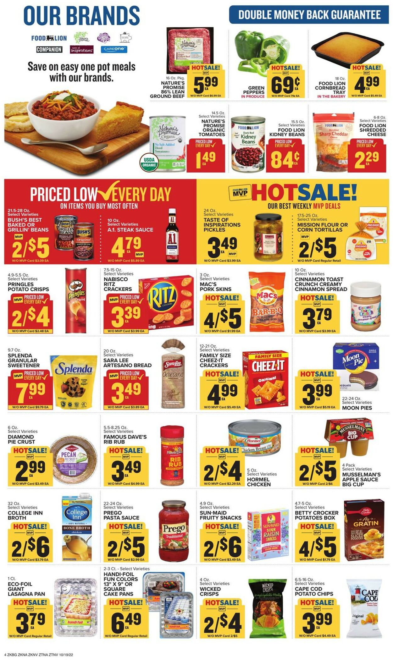 Food Lion Weekly Ad Circular - valid 10/19-10/25/2022 (Page 6)