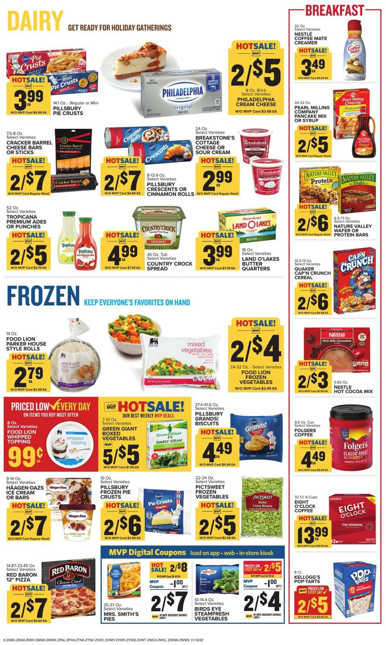 Food Lion Weekly Ad Circular - valid 11/16-11/24/2022 (Page 9)