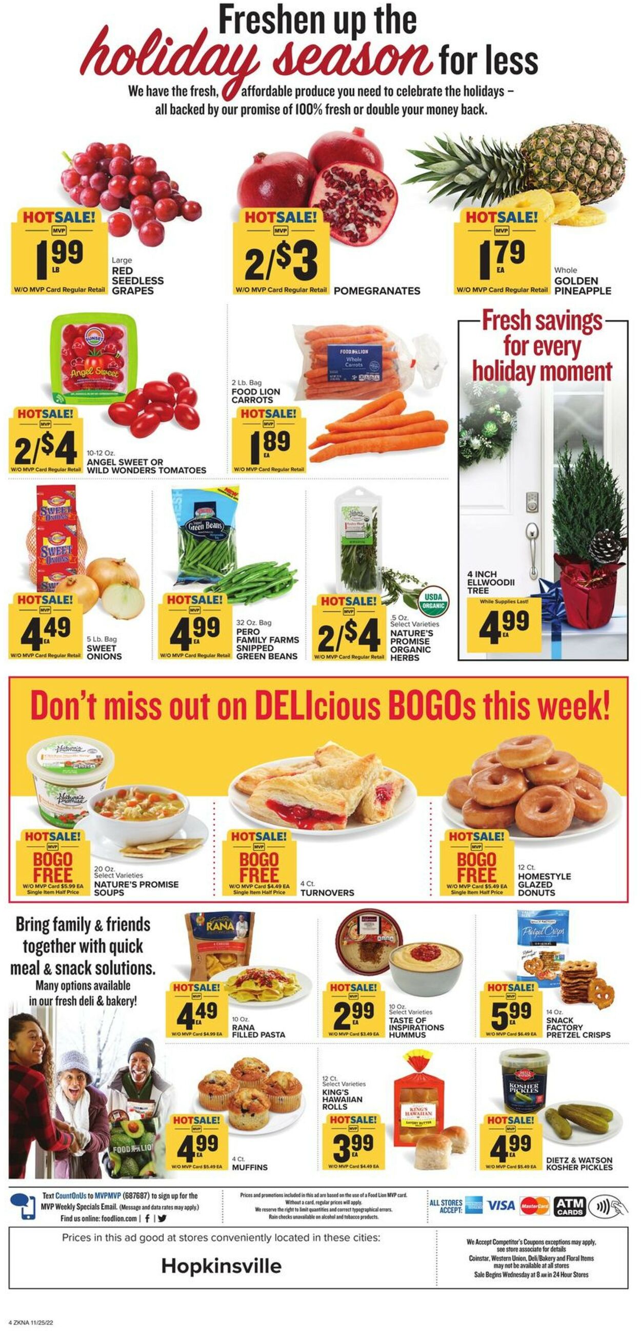 Food Lion Weekly Ad Circular - valid 11/25-11/29/2022 (Page 4)