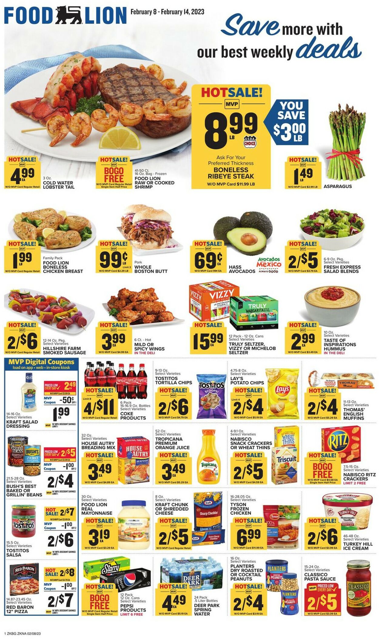 Food Lion Weekly Ad Circular - valid 02/08-02/14/2023