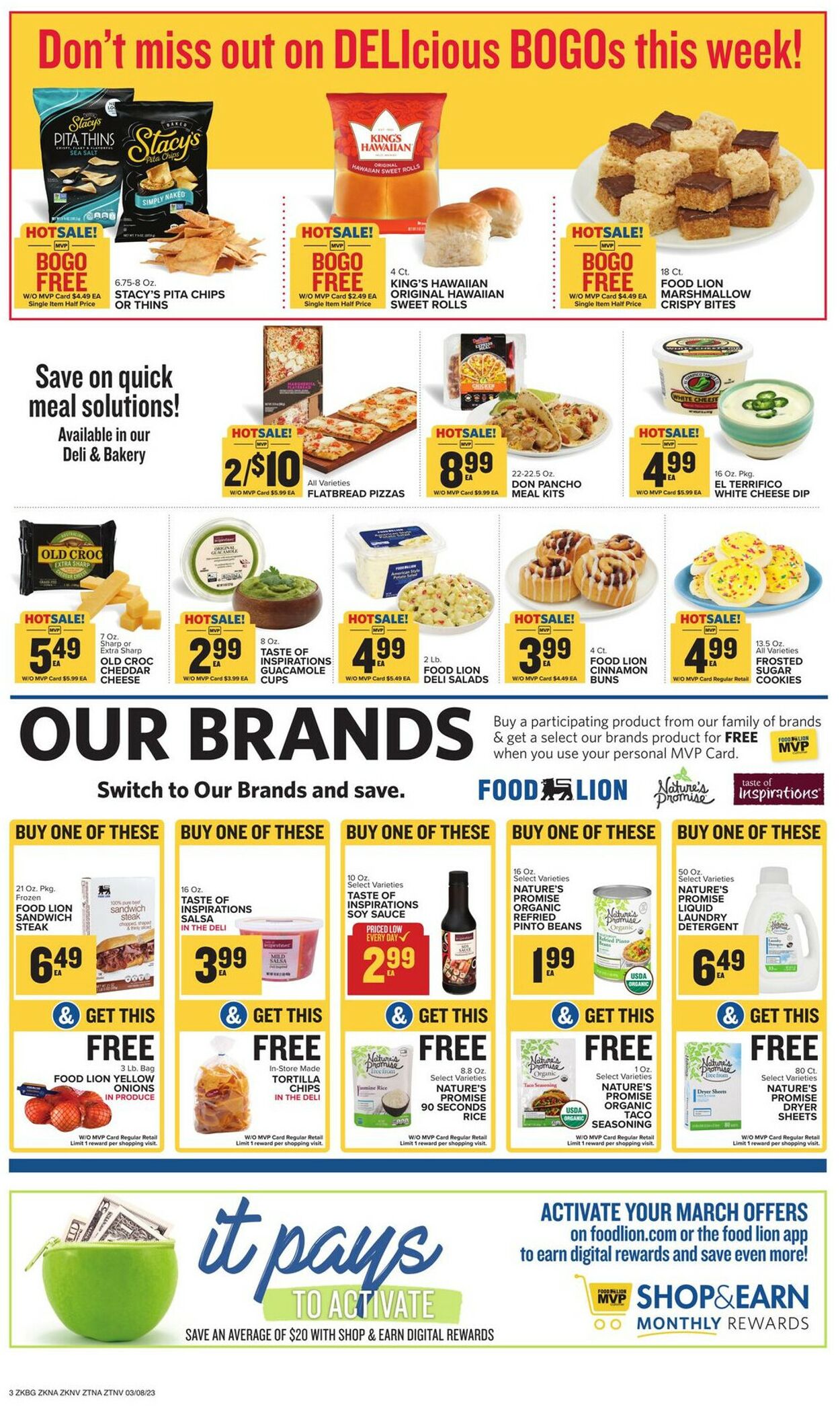 Food Lion Weekly Ad Circular - valid 03/08-03/14/2023 (Page 4)