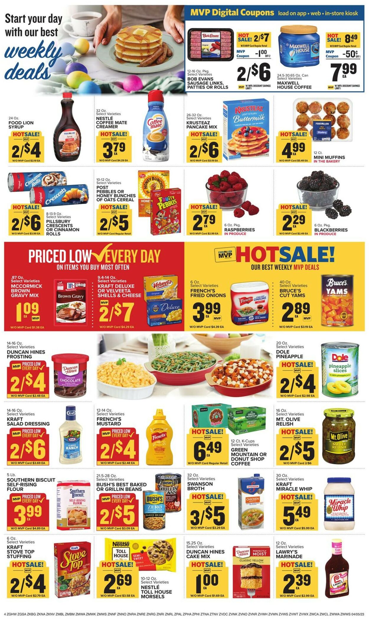 Food Lion Weekly Ad Circular - valid 04/05-04/11/2023 (Page 6)