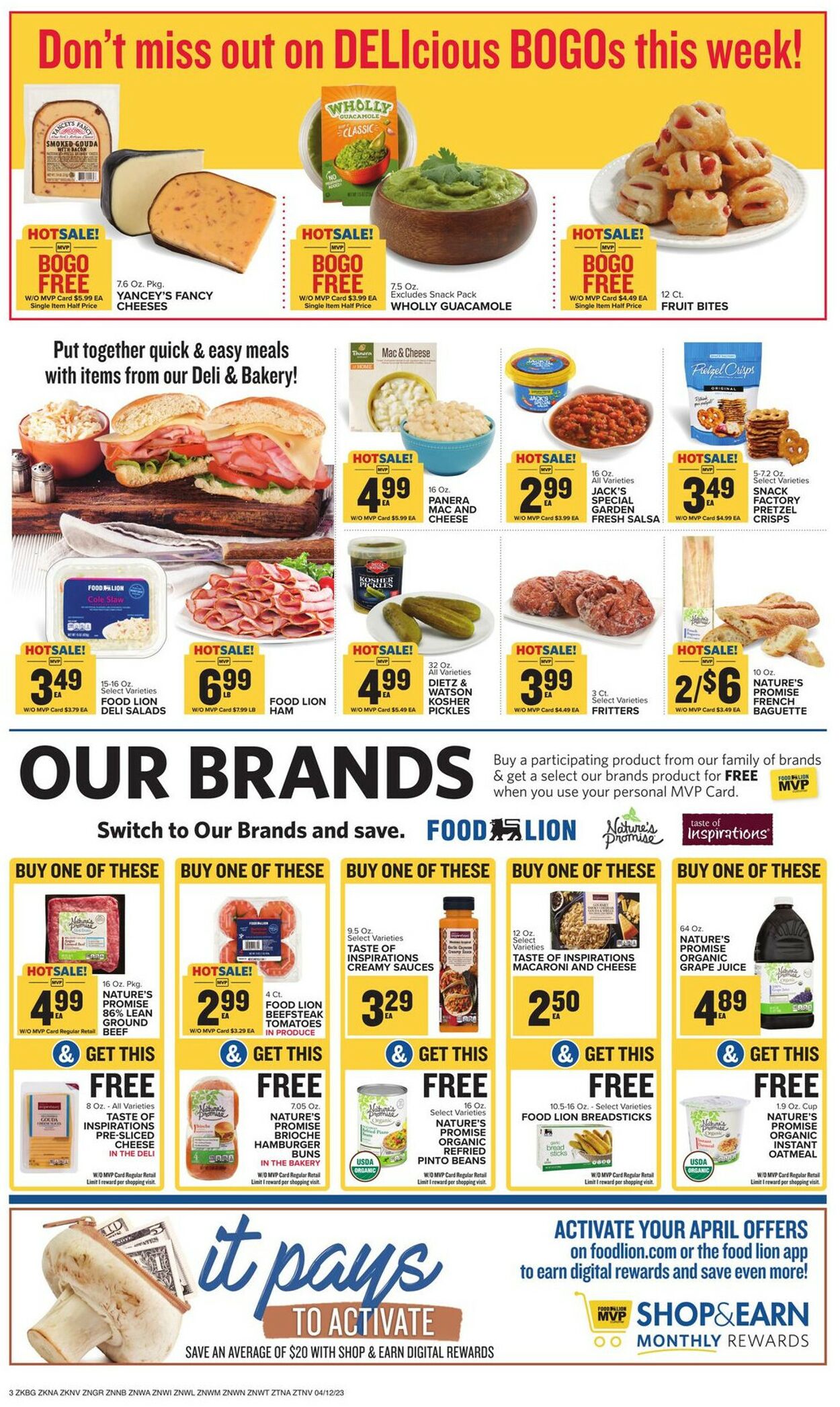 Food Lion Weekly Ad Circular - valid 04/12-04/18/2023 (Page 4)