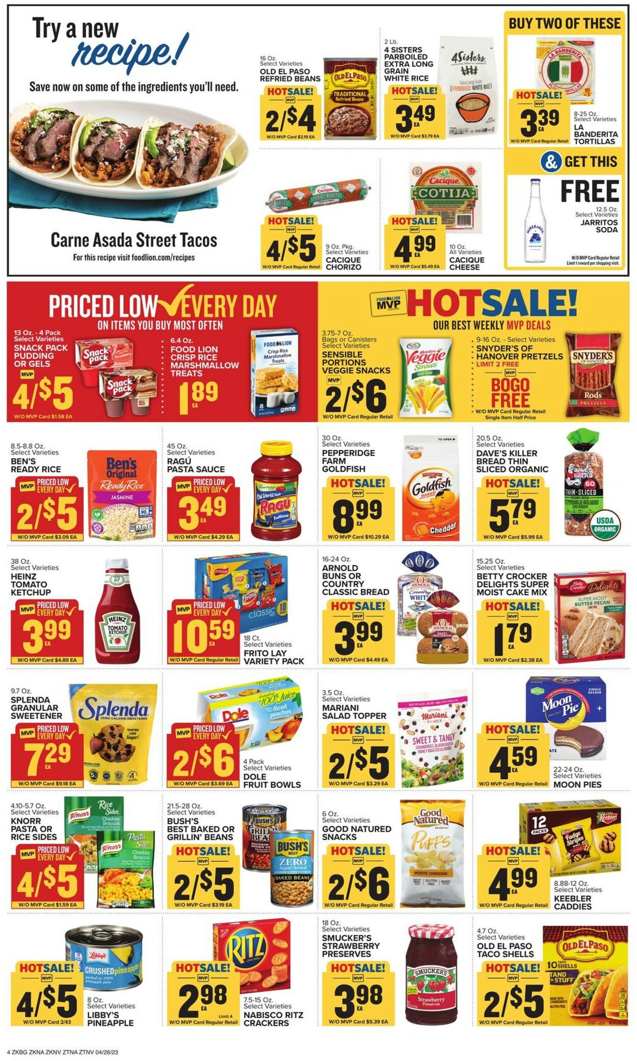 Food Lion Weekly Ad Circular - valid 04/26-05/02/2023 (Page 6)