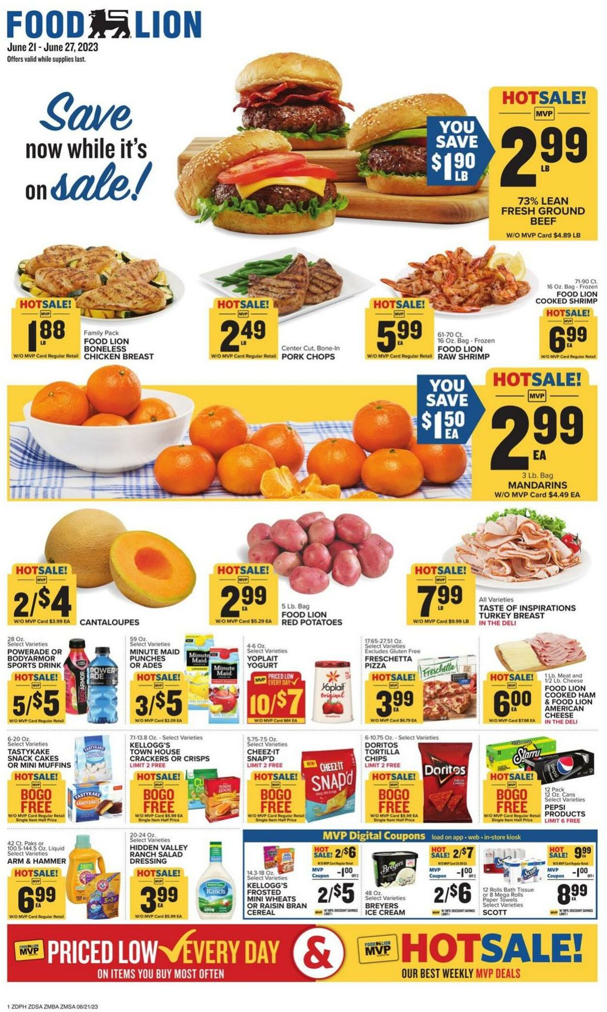 Food Lion Weekly Ad Circular - valid 06/21-06/27/2023