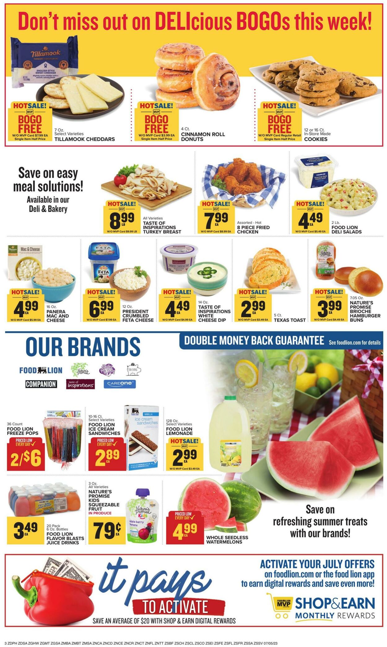 Food Lion Weekly Ad Circular - valid 07/05-07/11/2023 (Page 4)