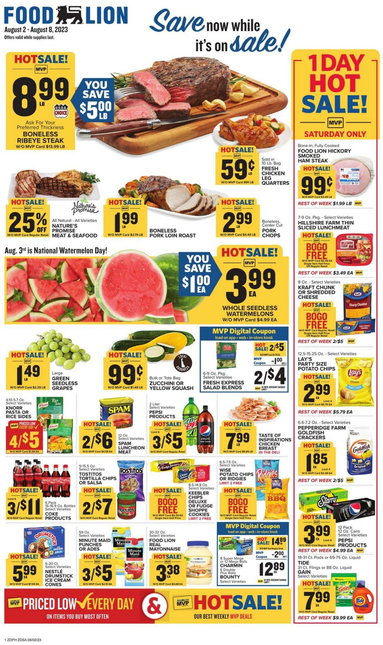 Food Lion Weekly Ad Circular - valid 08/02-08/08/2023