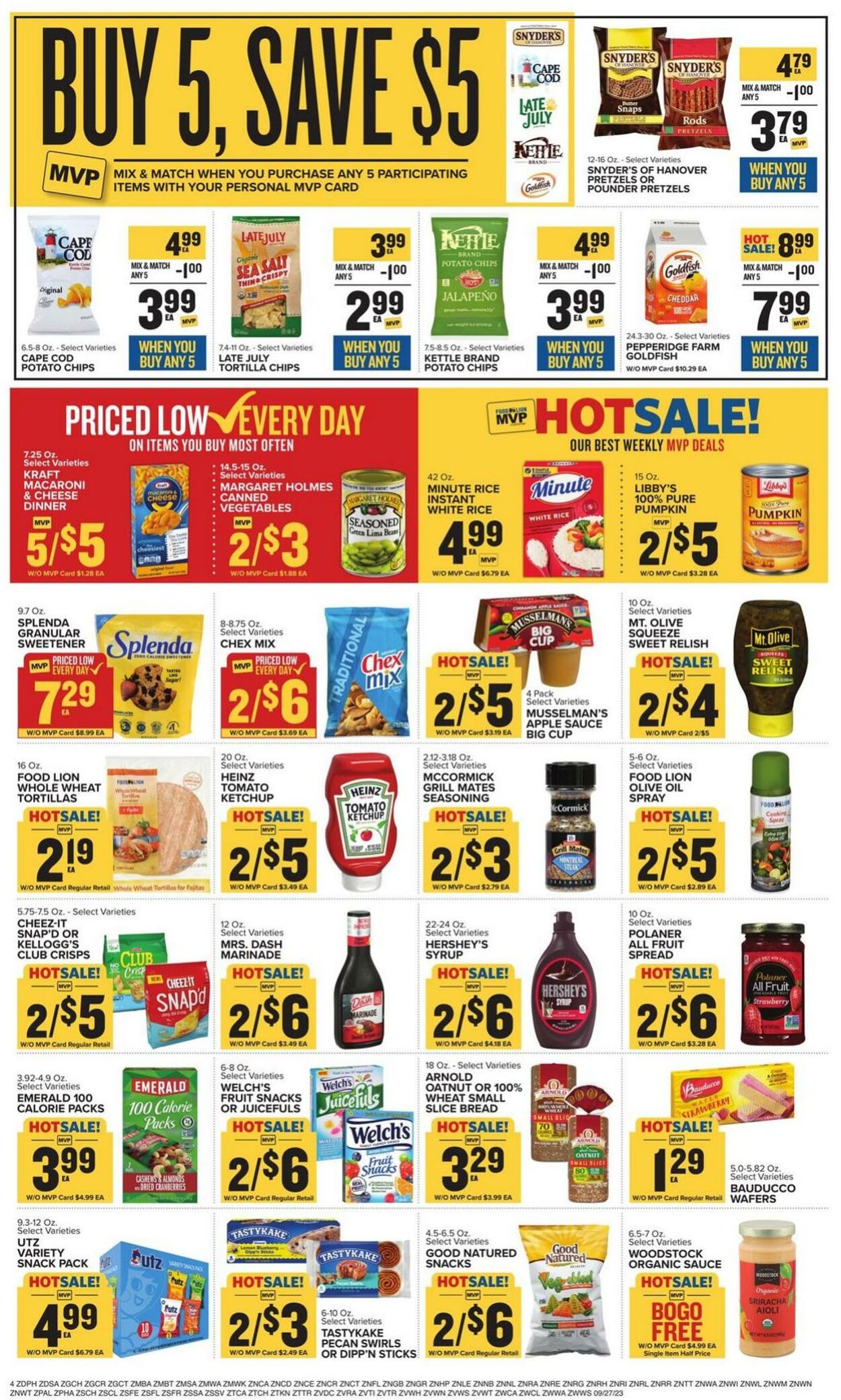 Food Lion Weekly Ad Circular - valid 09/27-10/03/2023 (Page 7)