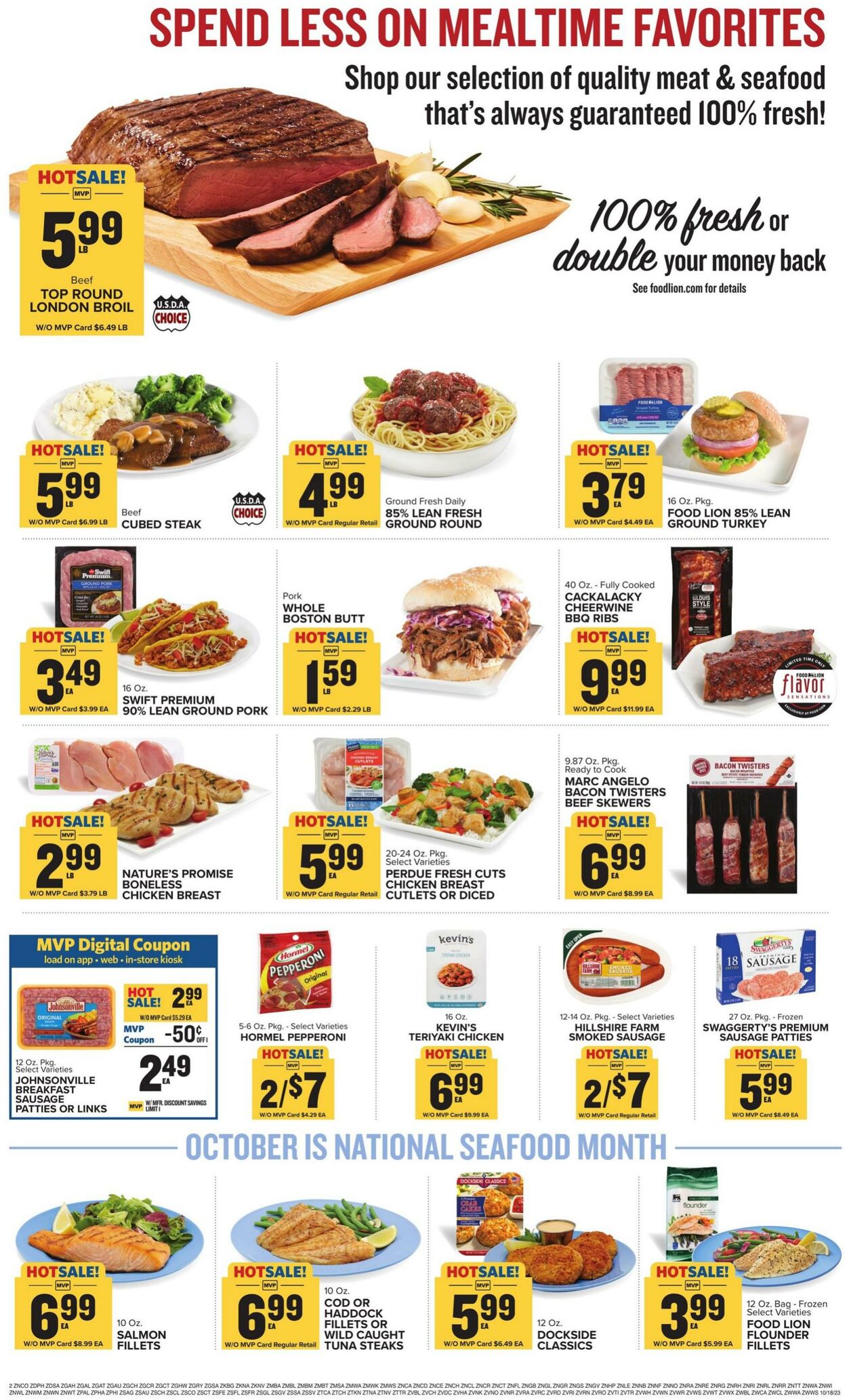 Food Lion Weekly Ad Circular - valid 10/18-10/24/2023 (Page 3)