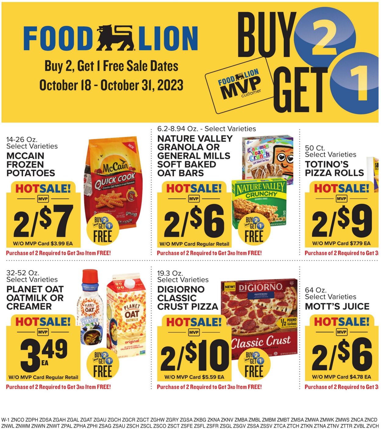 Food Lion Weekly Ad Circular - valid 10/18-10/24/2023 (Page 14)