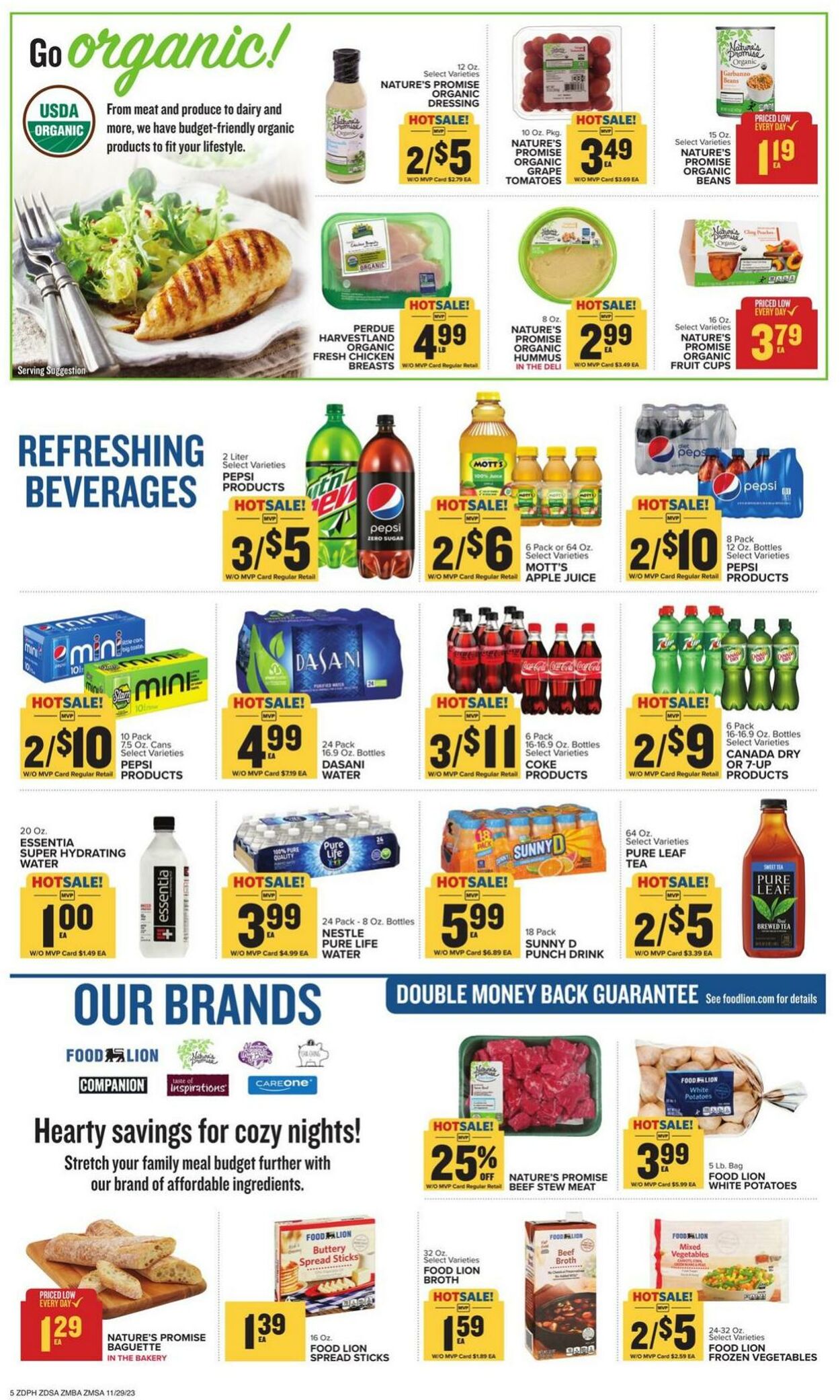 Food Lion Weekly Ad Circular - valid 11/29-12/05/2023 (Page 8)