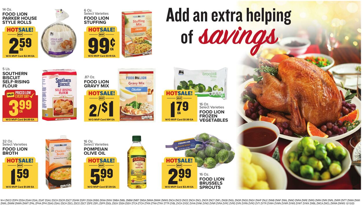 Food Lion Weekly Ad Circular - valid 12/13-12/19/2023 (Page 17)