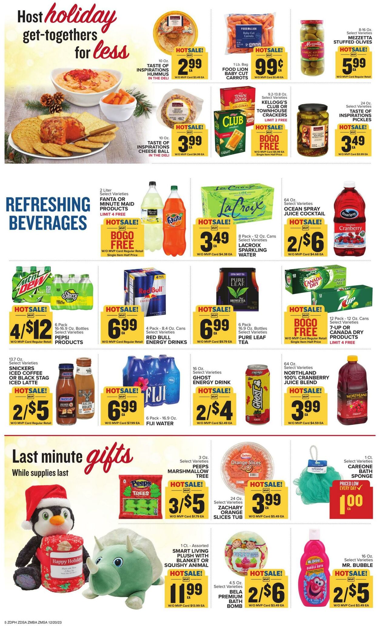 Food Lion Weekly Ad Circular - valid 12/20-12/26/2023 (Page 7)