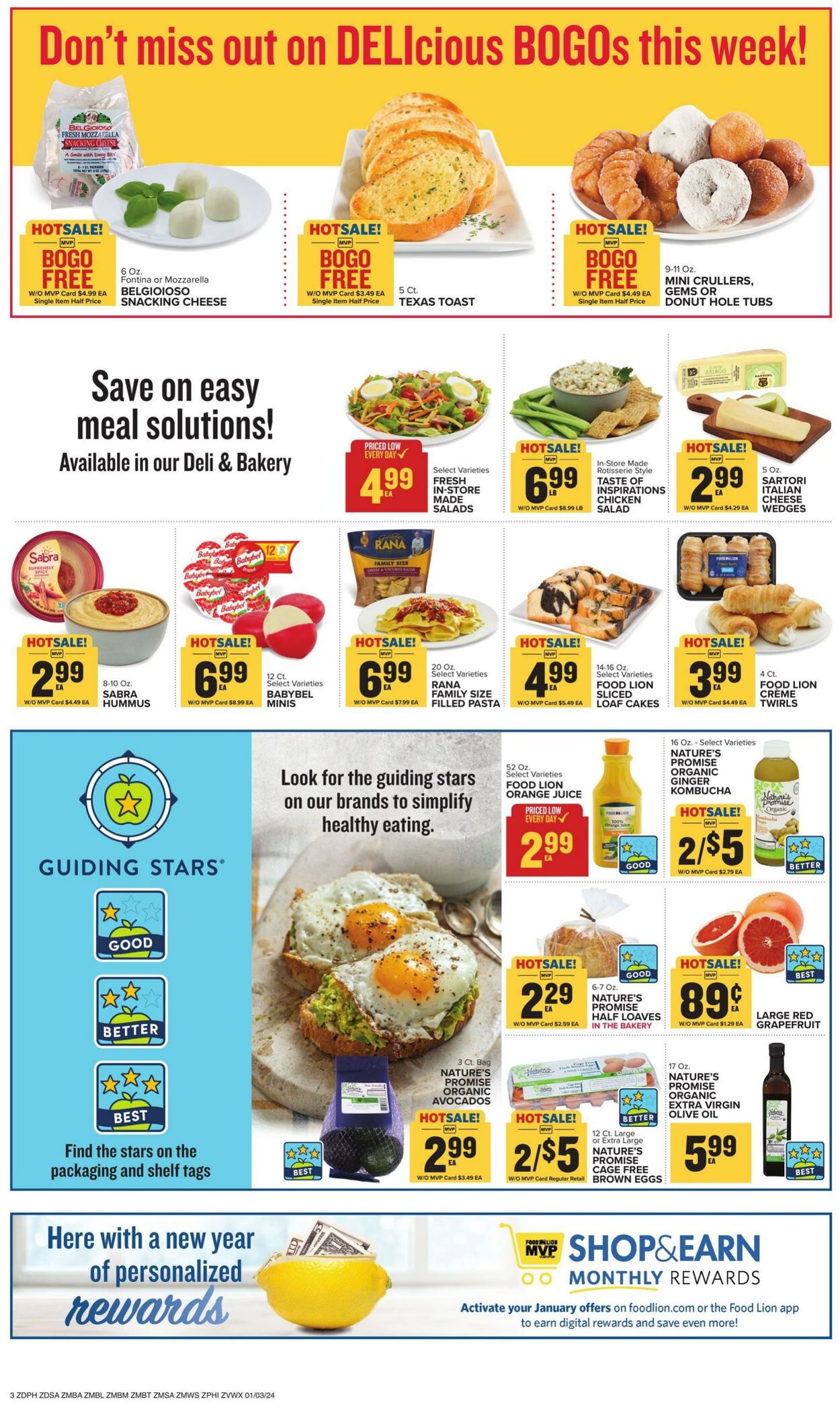 Food Lion Weekly Ad Circular - valid 01/03-01/09/2024 (Page 3)