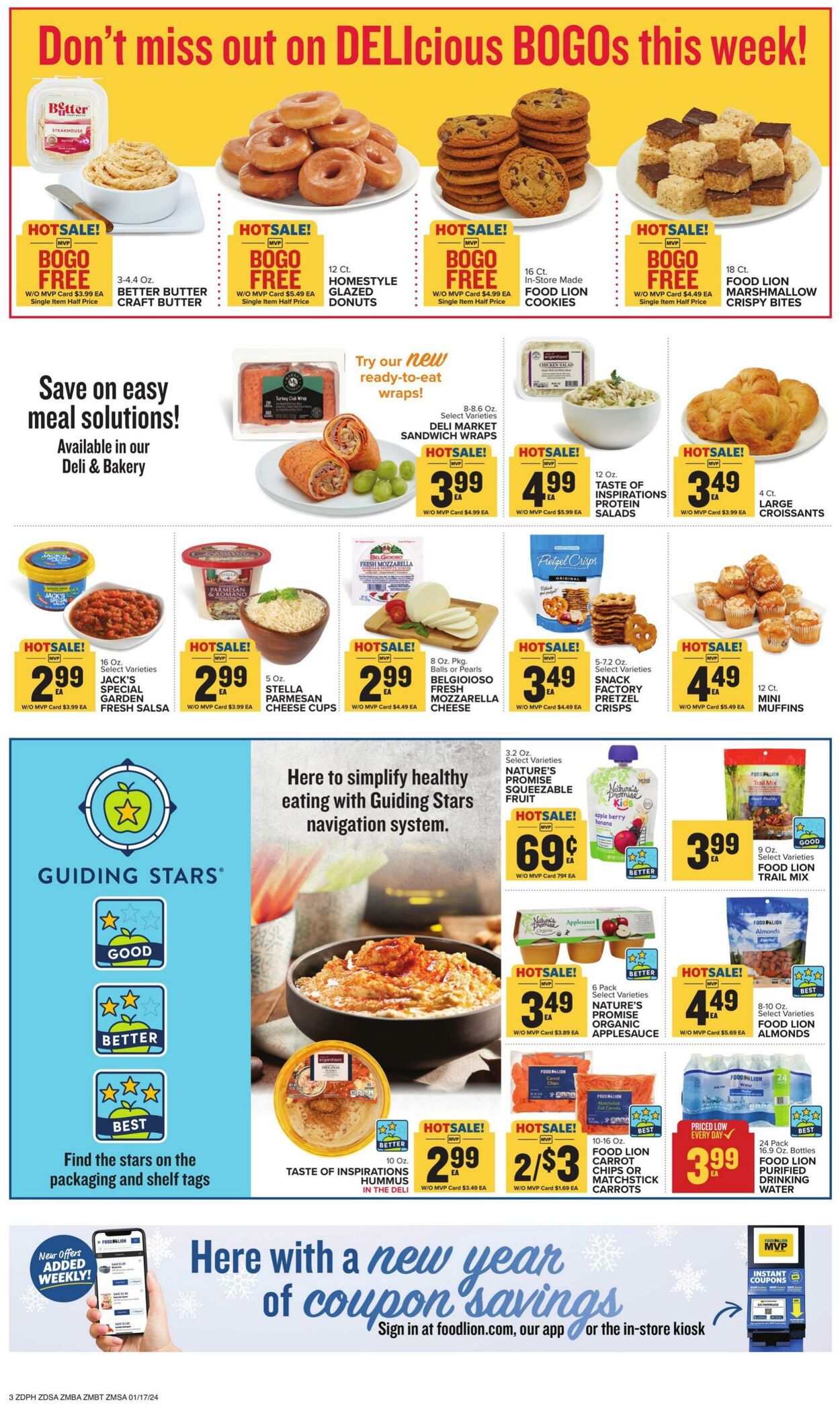 Food Lion Weekly Ad Circular - valid 01/17-01/23/2024 (Page 4)