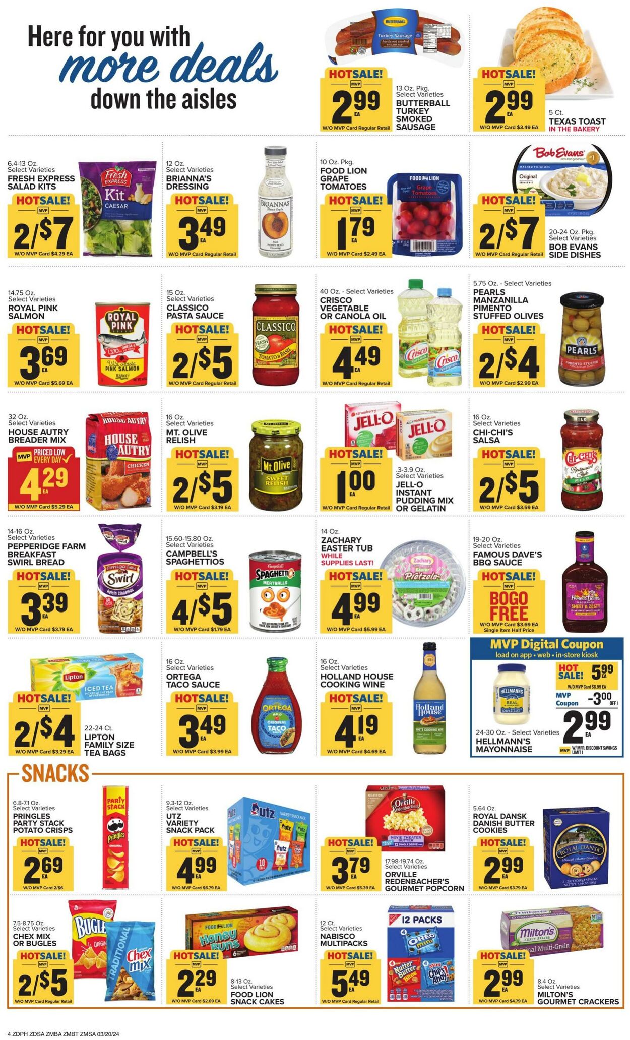 Food Lion Weekly Ad Circular - valid 03/20-03/26/2024 (Page 7)