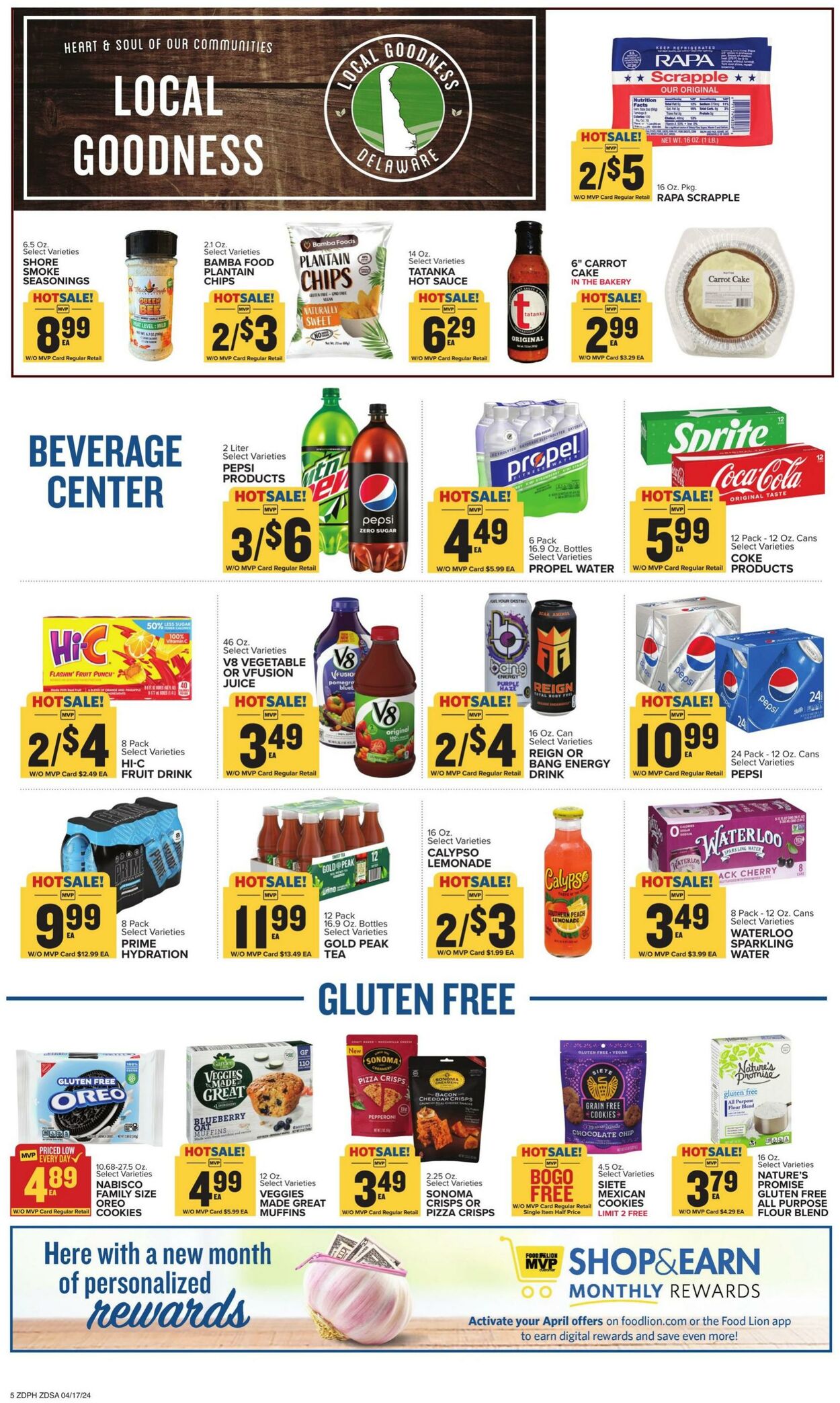 Food Lion Weekly Ad Circular - valid 04/17-04/23/2024 (Page 5)