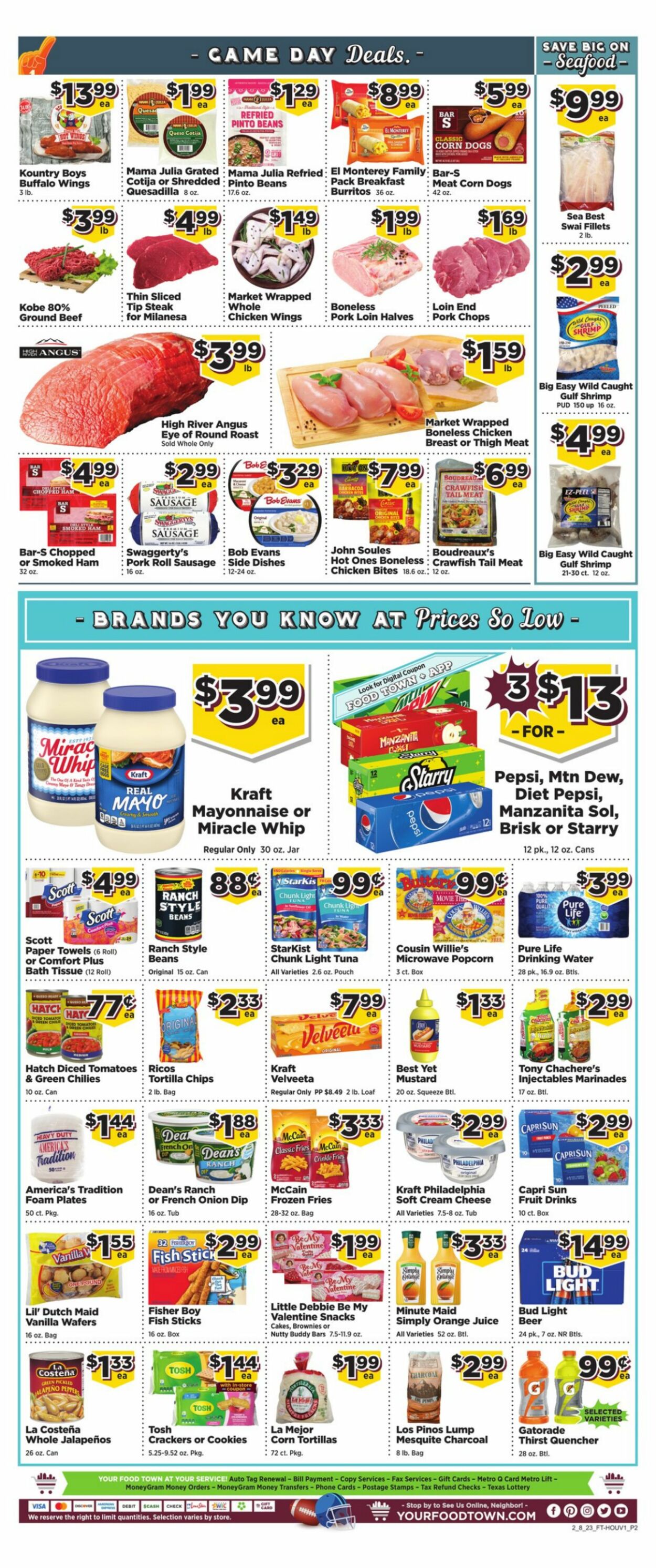 Food Town Weekly Ad Circular - valid 02/15-02/21/2023 (Page 2)