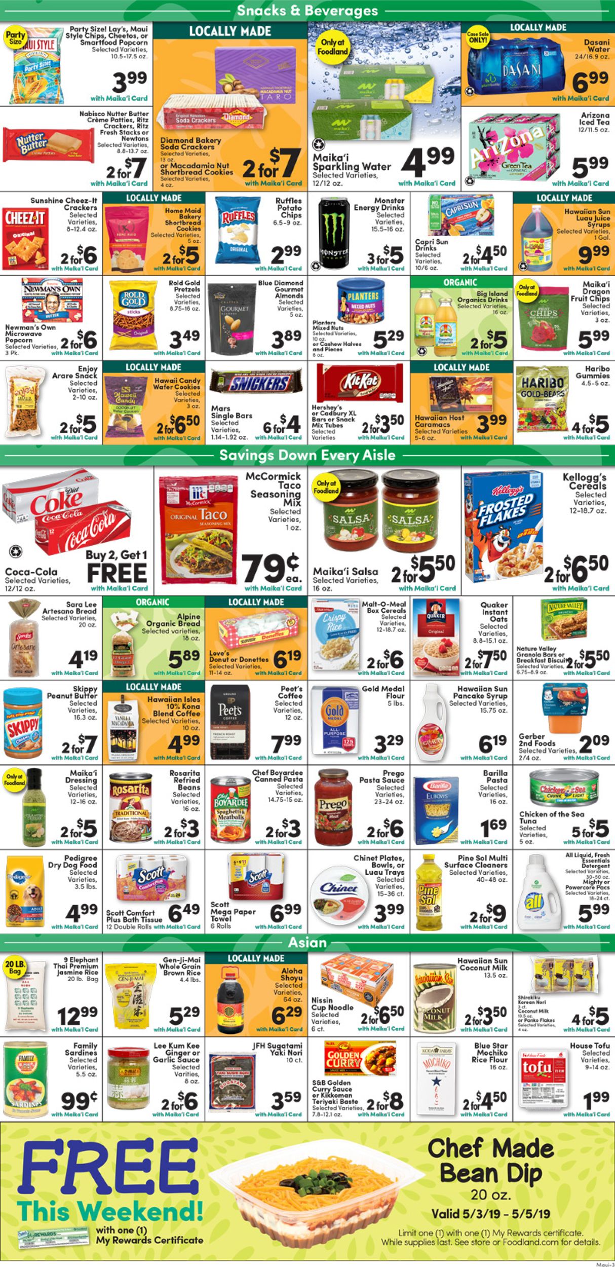 Foodland Weekly Ad Circular - valid 05/01-05/07/2019 (Page 3)