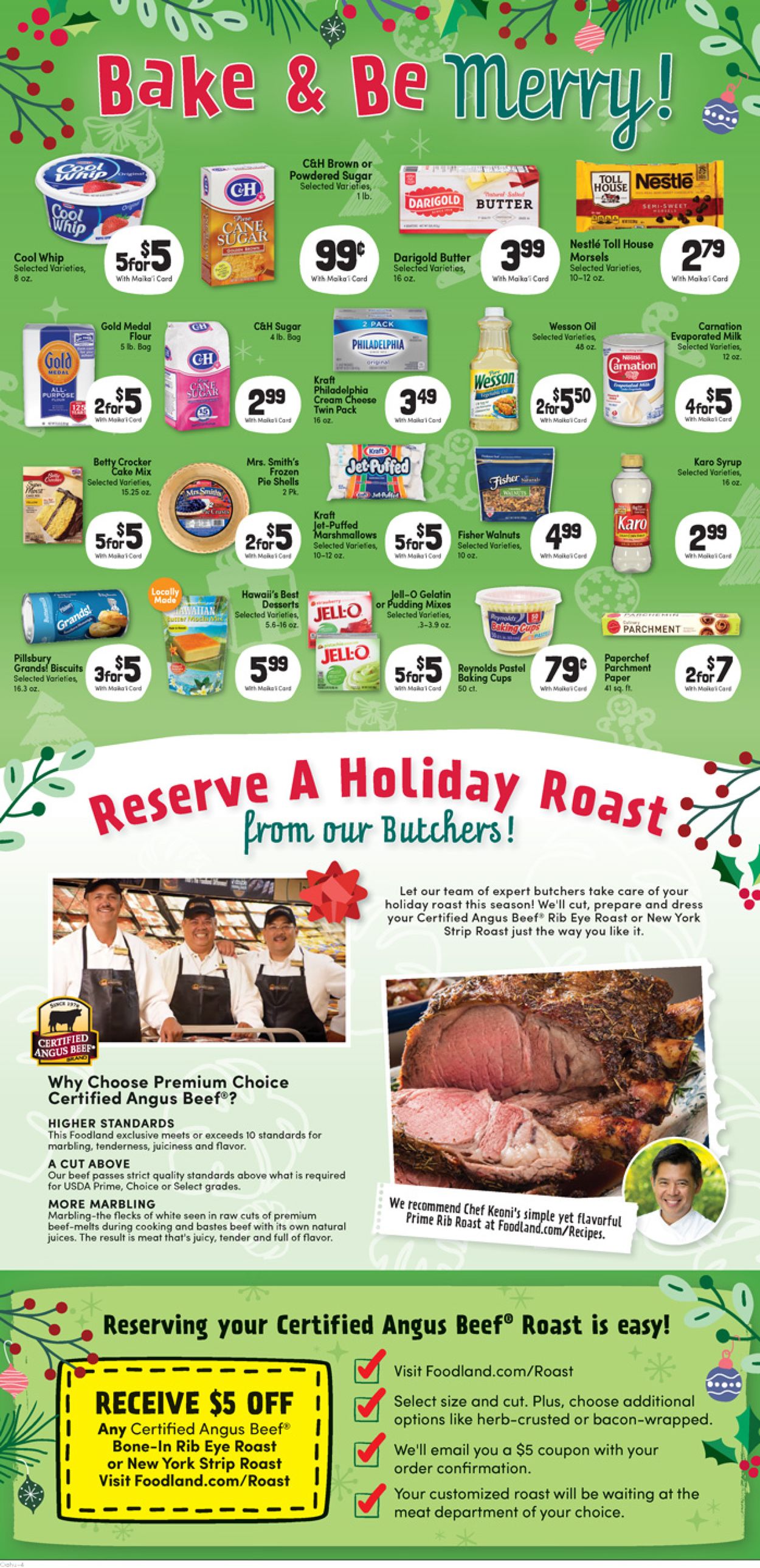 Foodland - Holiday Ad 2019 Weekly Ad Circular - valid 12/11-12/17/2019 (Page 6)
