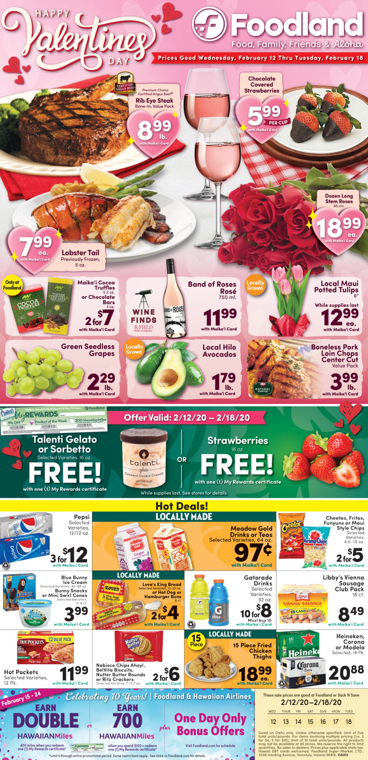 Foodland Weekly Ad Circular - valid 02/12-02/18/2020