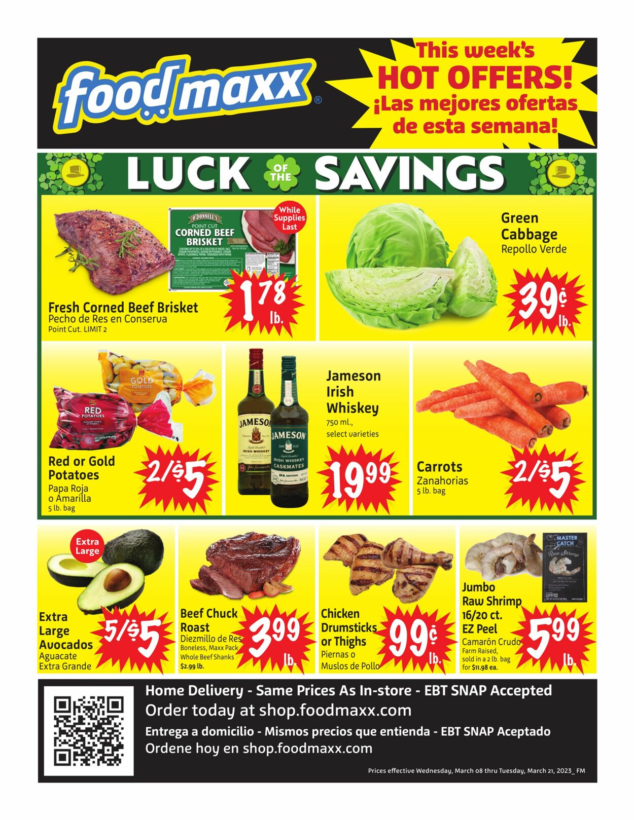 FoodMaxx Weekly Ad Circular - valid 03/08-03/21/2023
